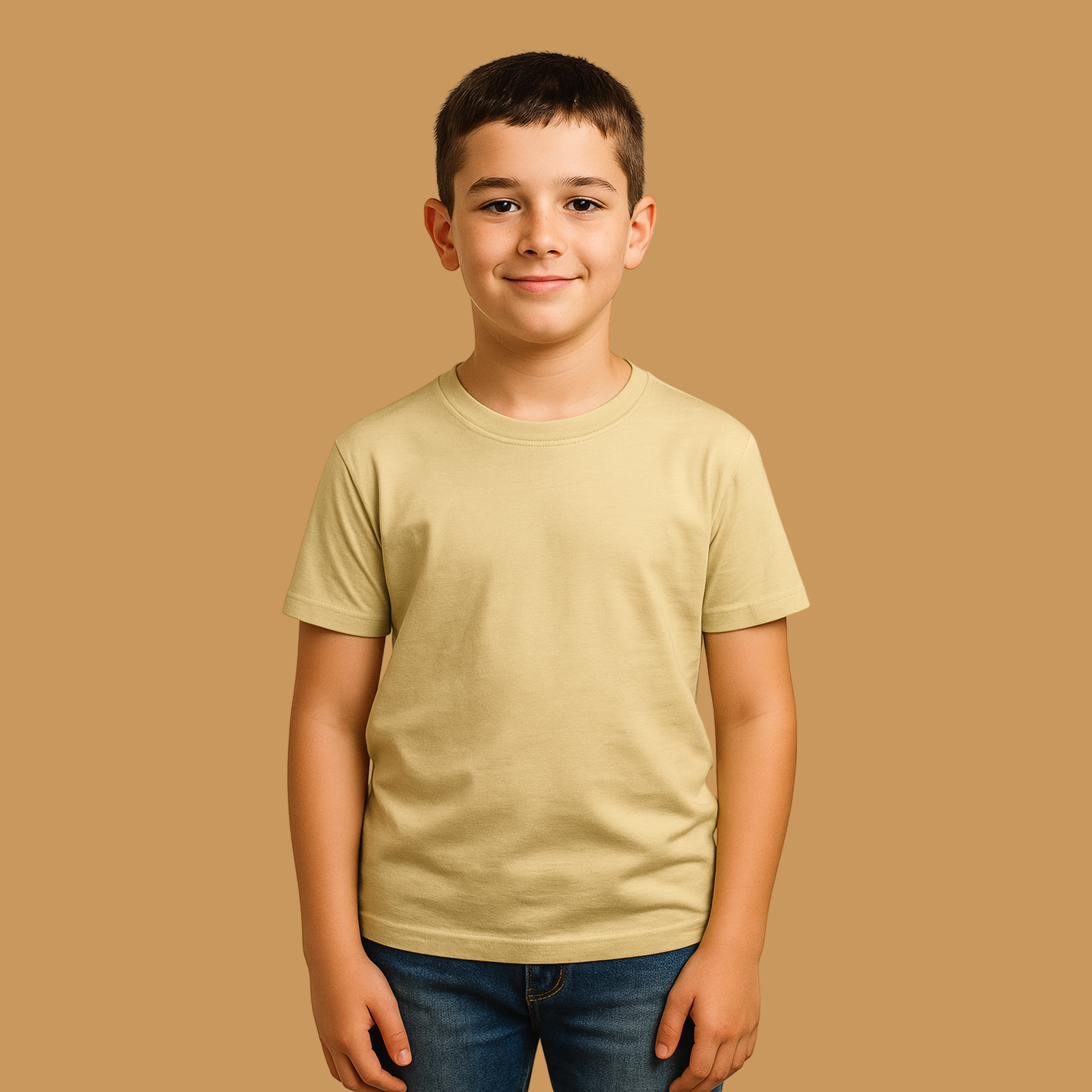 Boy's Crew Neck T-Shirt