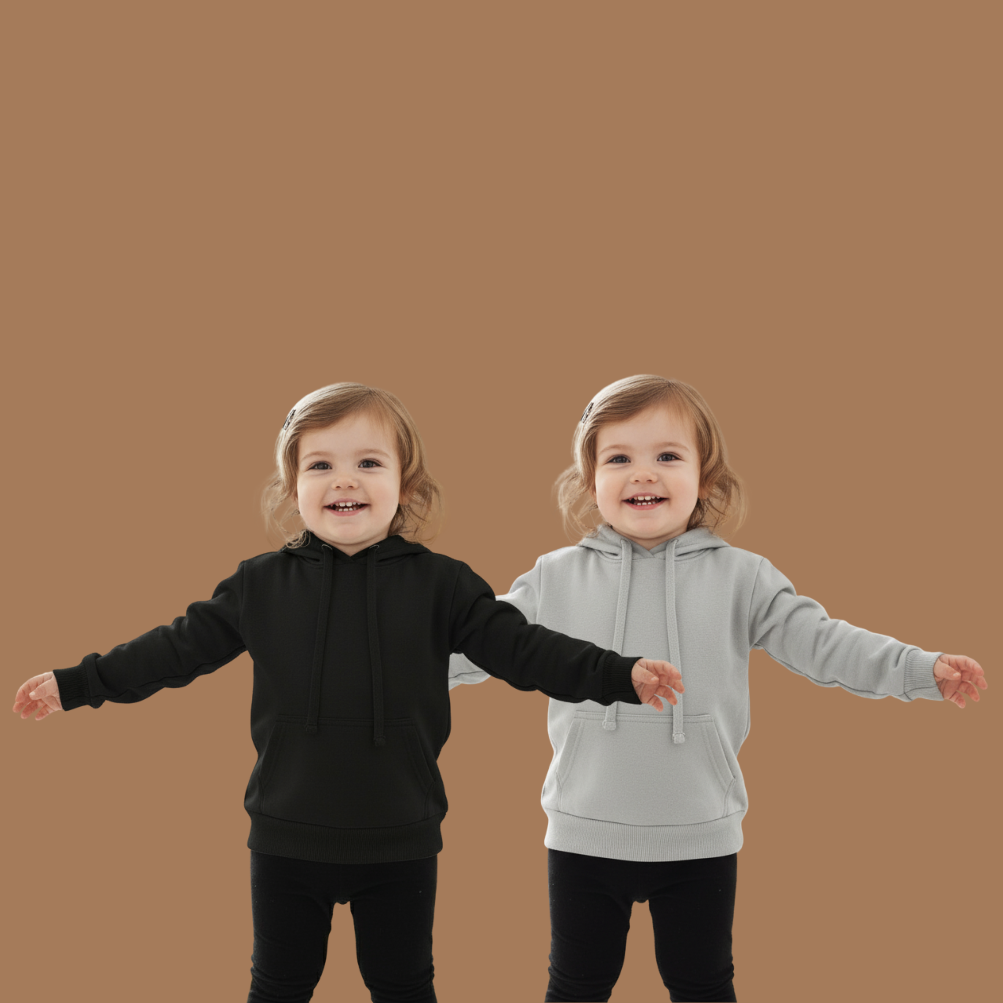 Plain Kids Hoodie 0-47 Months