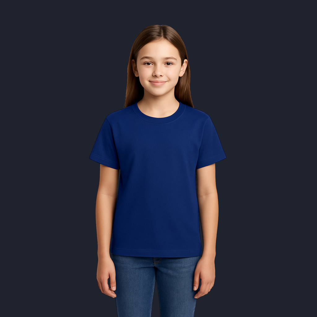 Girl's Crew Neck T-Shirt