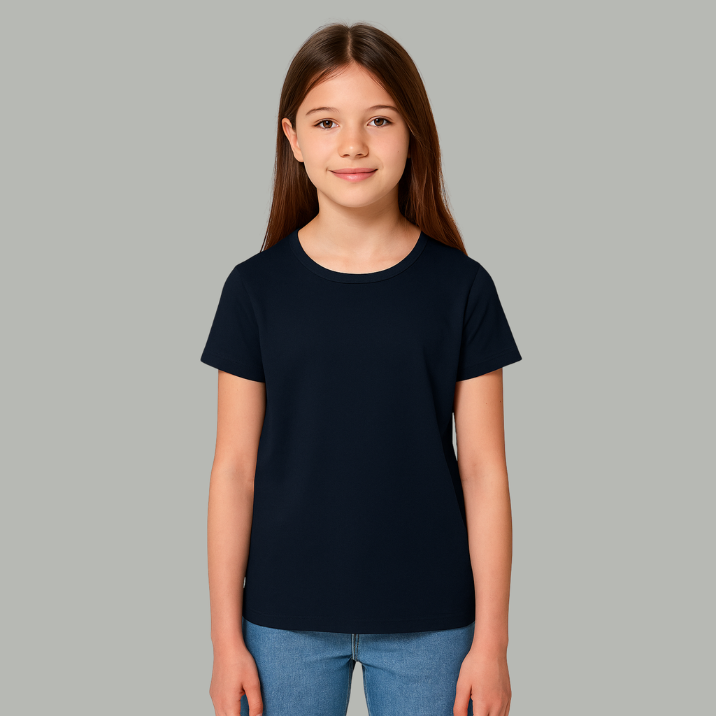 Girl's Crew Neck T-Shirt