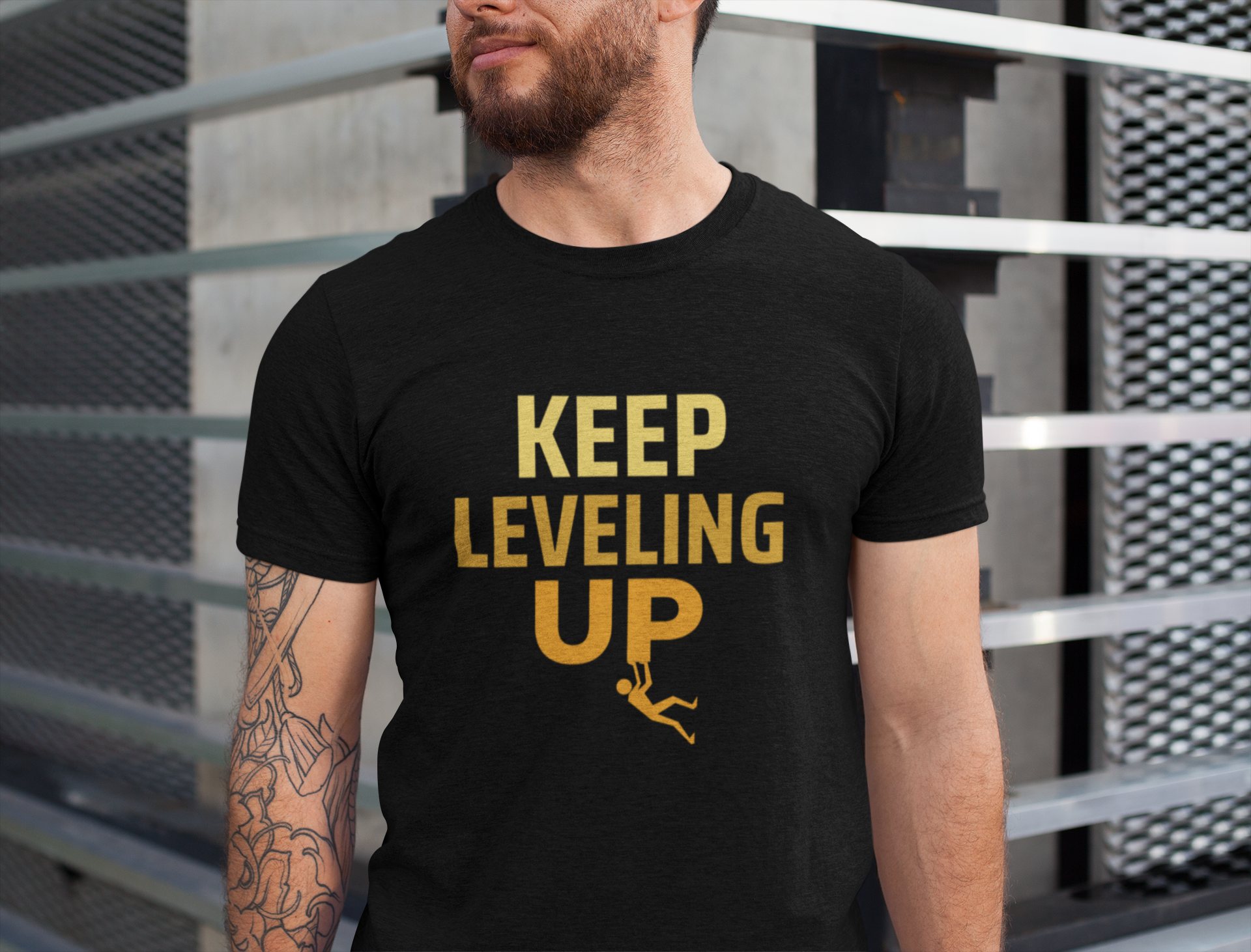 Keep leveling up Classic Crew T-Shirt