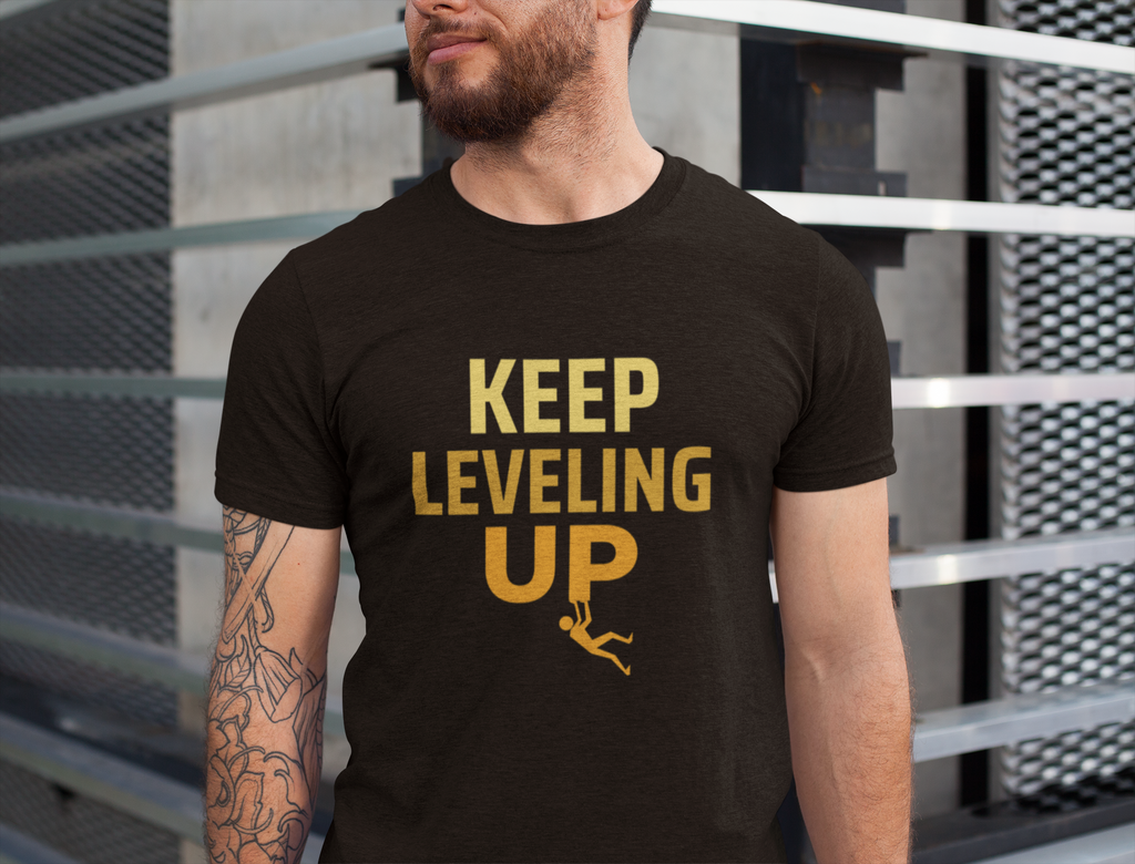 Keep leveling up Classic Crew T-Shirt