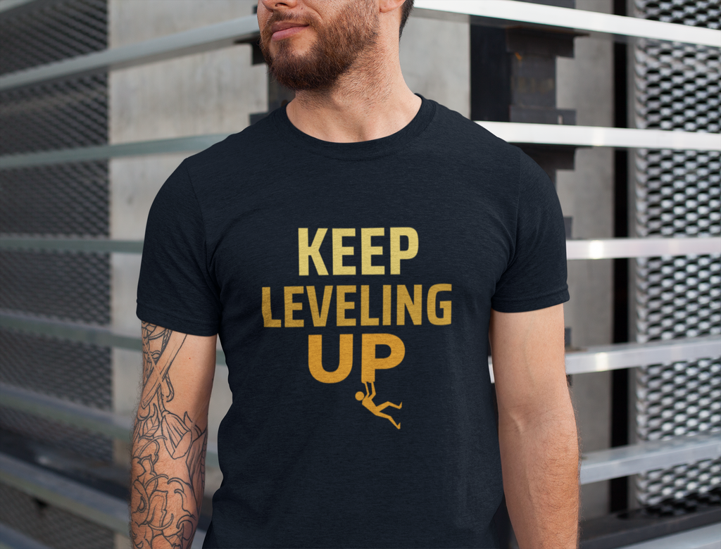 Keep leveling up Classic Crew T-Shirt