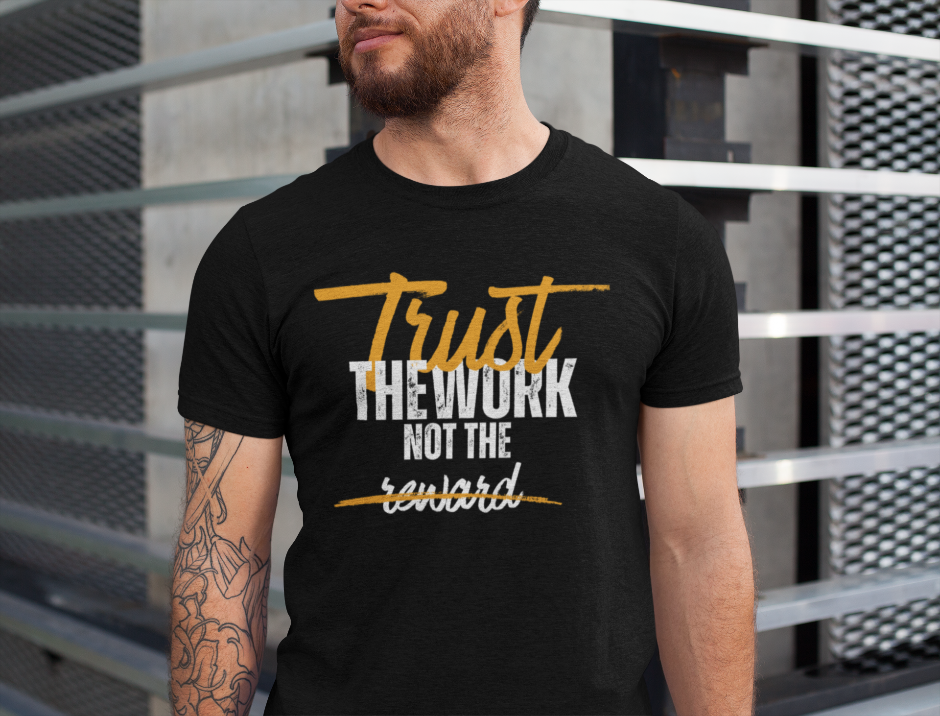 trust the work not the process Crew T-Shirt