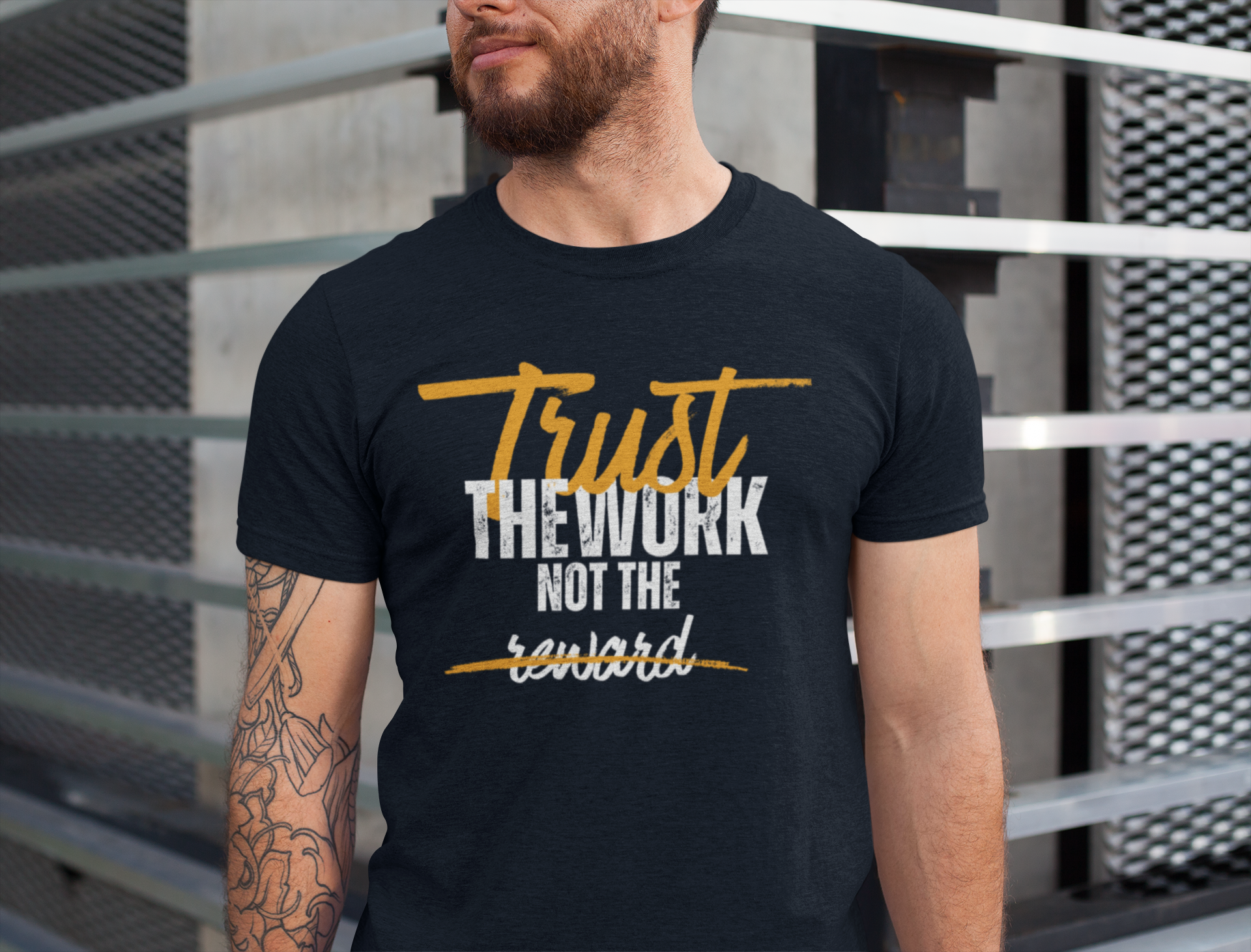 trust the work not the process Crew T-Shirt
