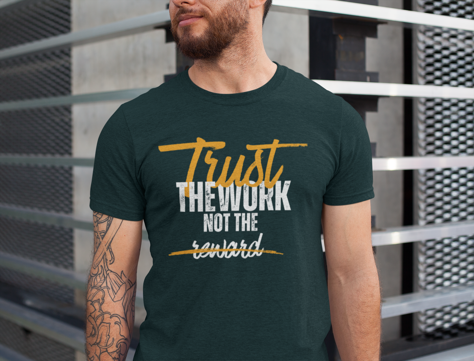 trust the work not the process Crew T-Shirt