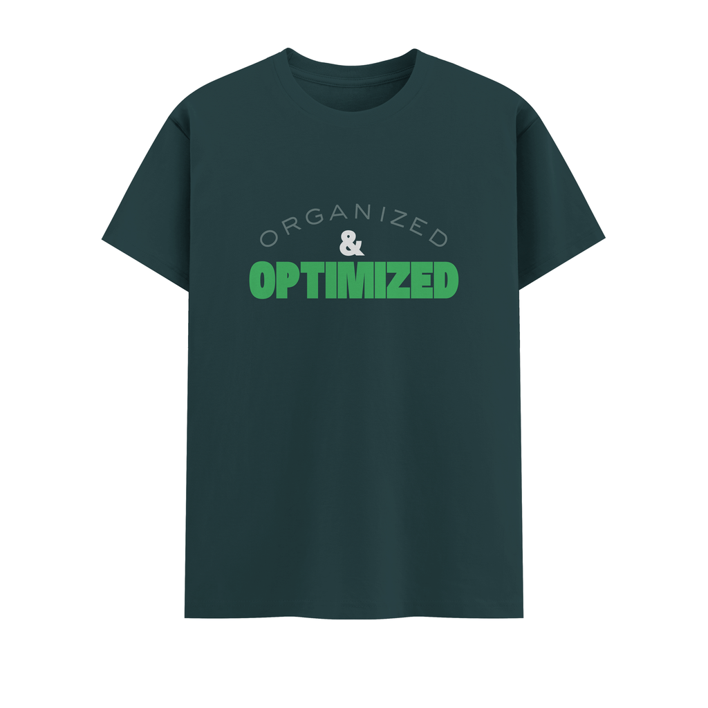 organized & optimized Crew T-Shirt