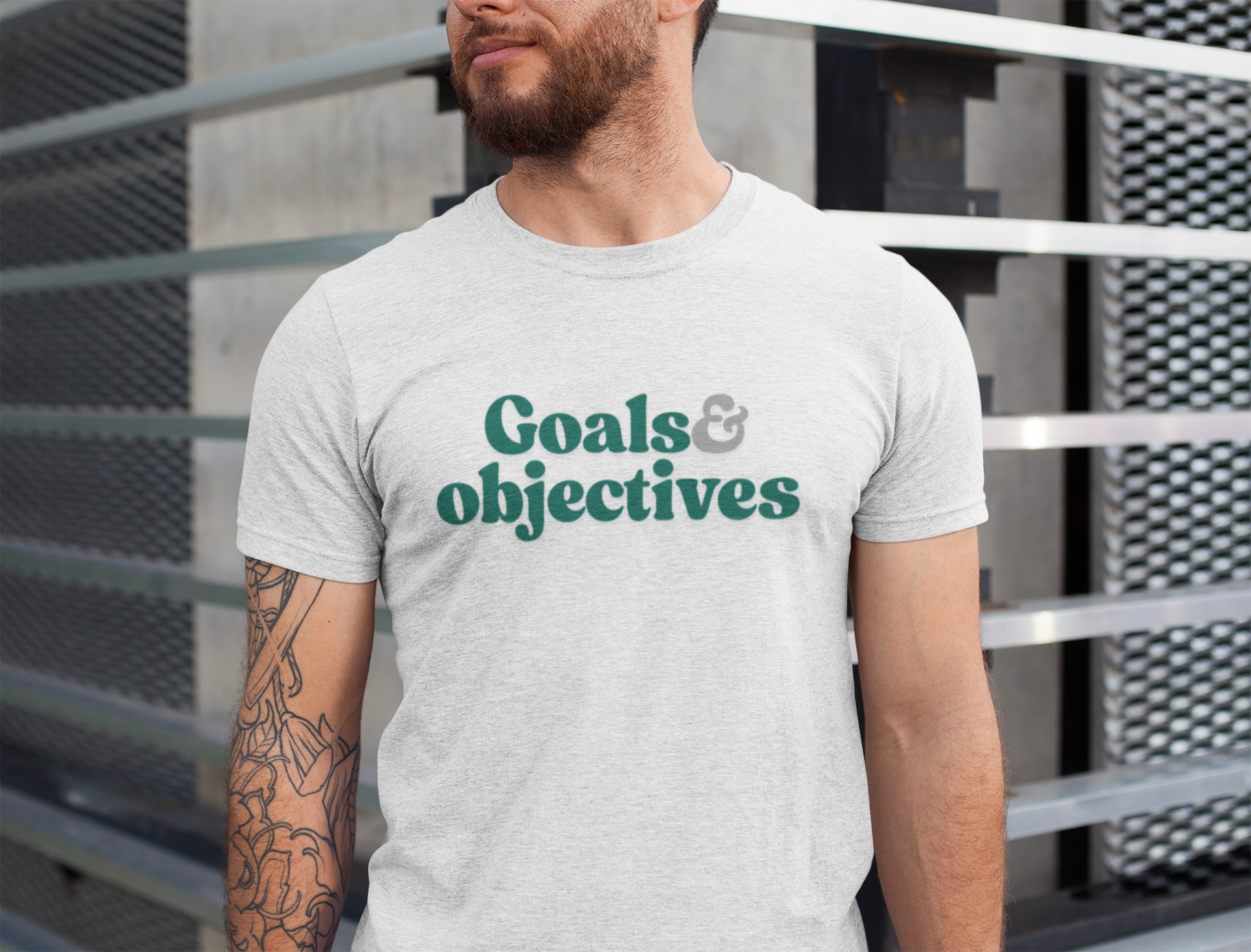 goals & objectives Crew T-Shirt