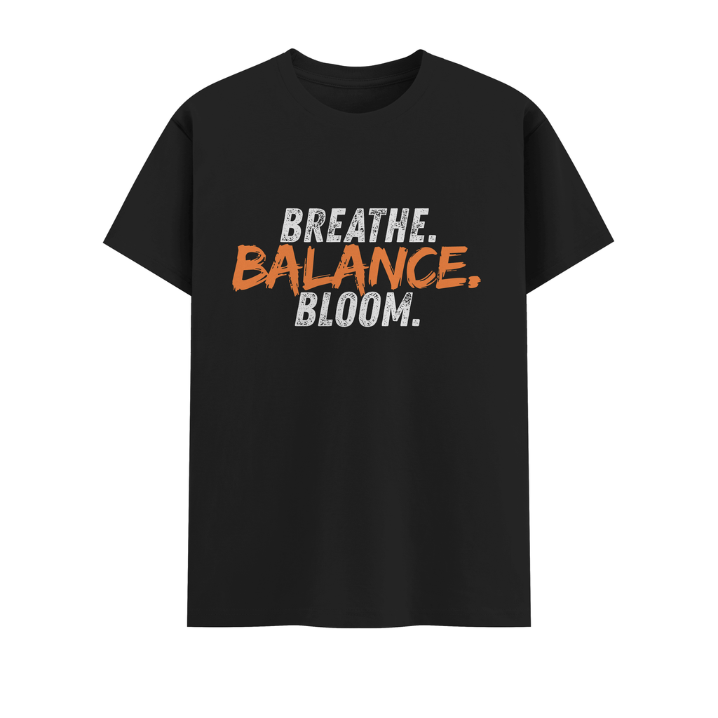 breathe balance bloom Crew T-Shirt