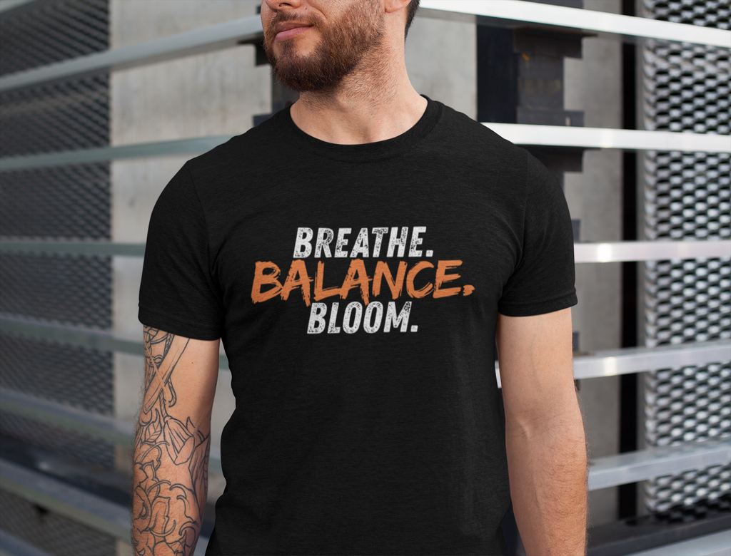 breathe balance bloom Crew T-Shirt