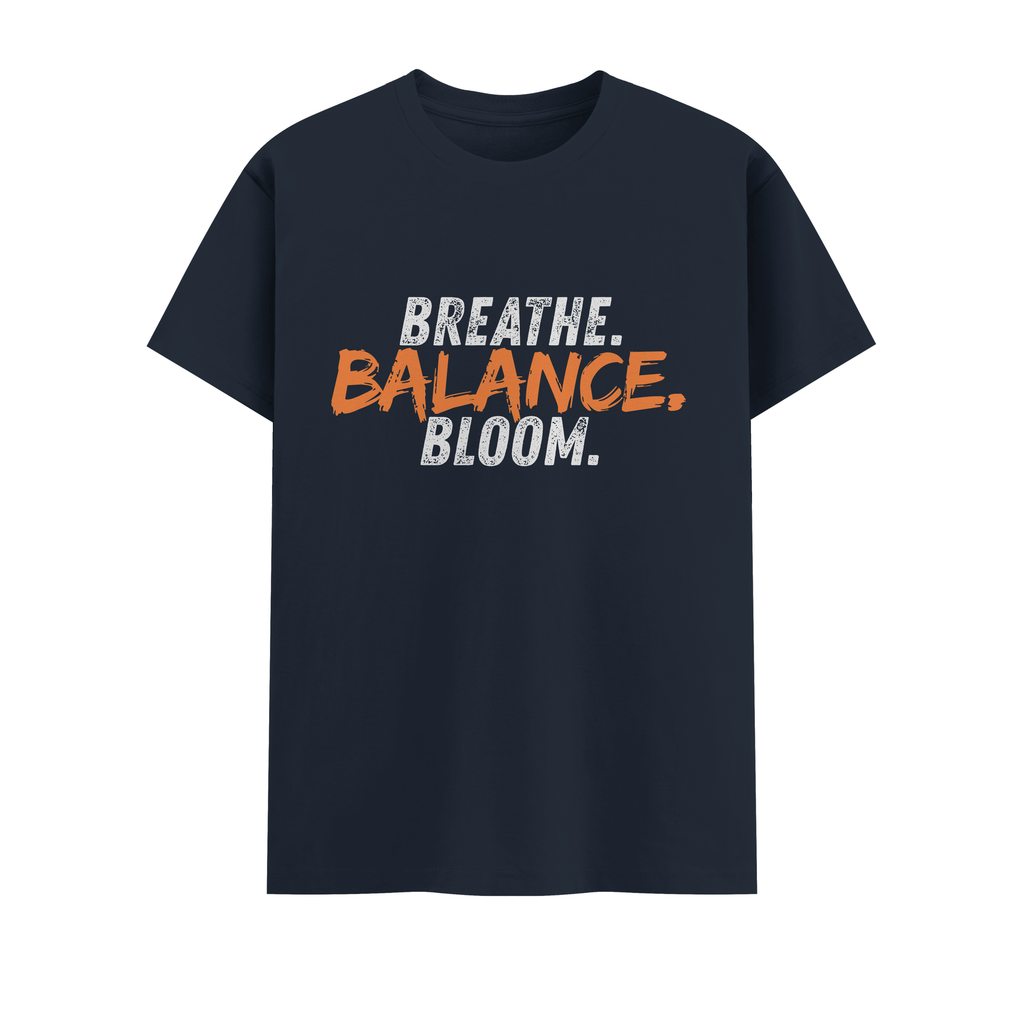 breathe balance bloom Crew T-Shirt