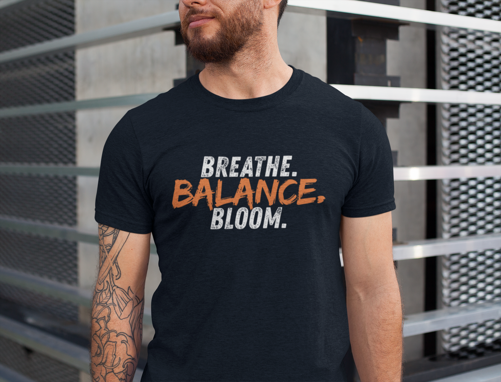 breathe balance bloom Crew T-Shirt