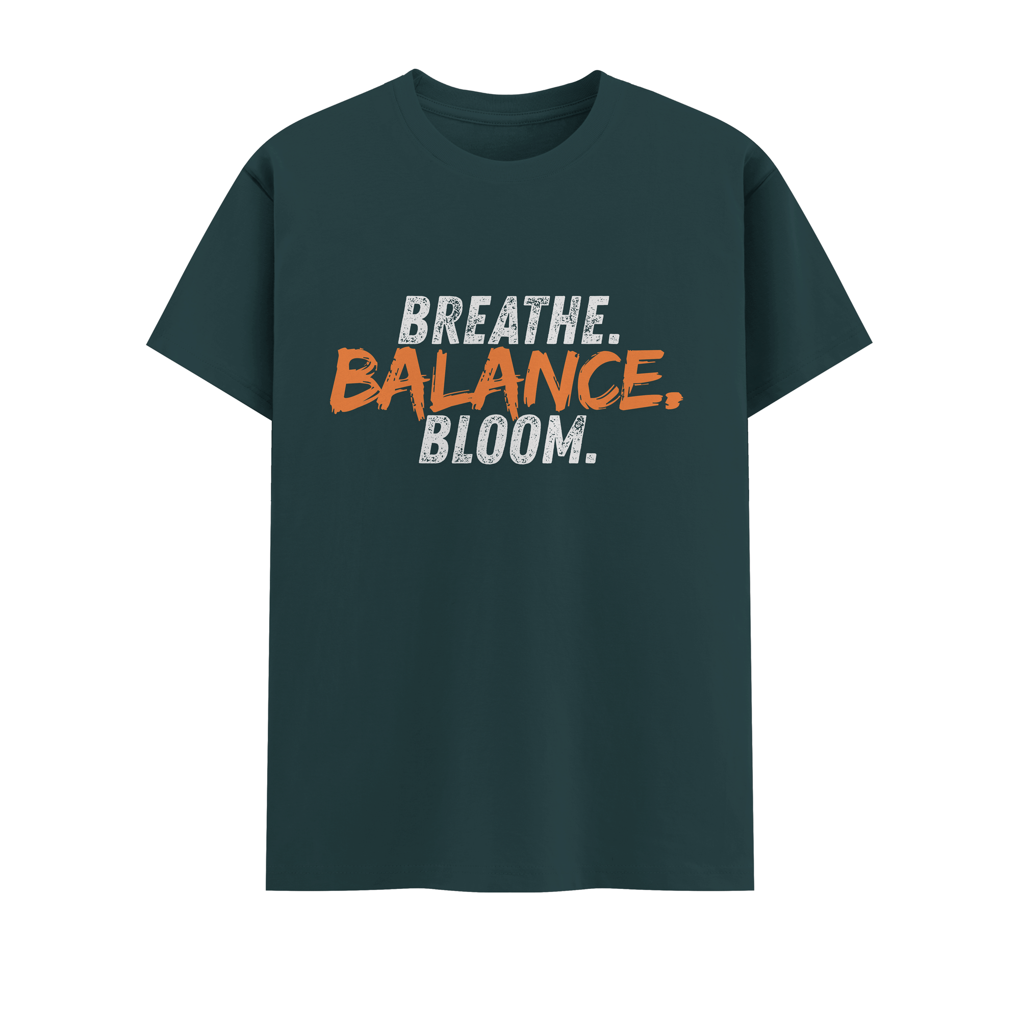 breathe balance bloom Crew T-Shirt