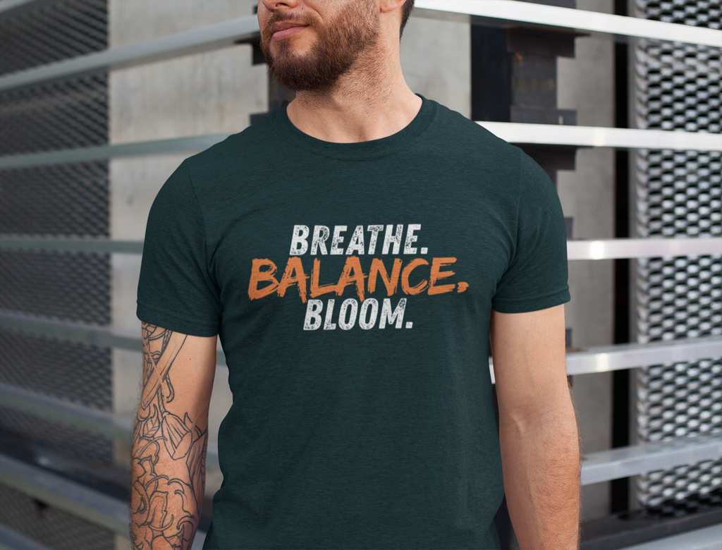 breathe balance bloom Crew T-Shirt