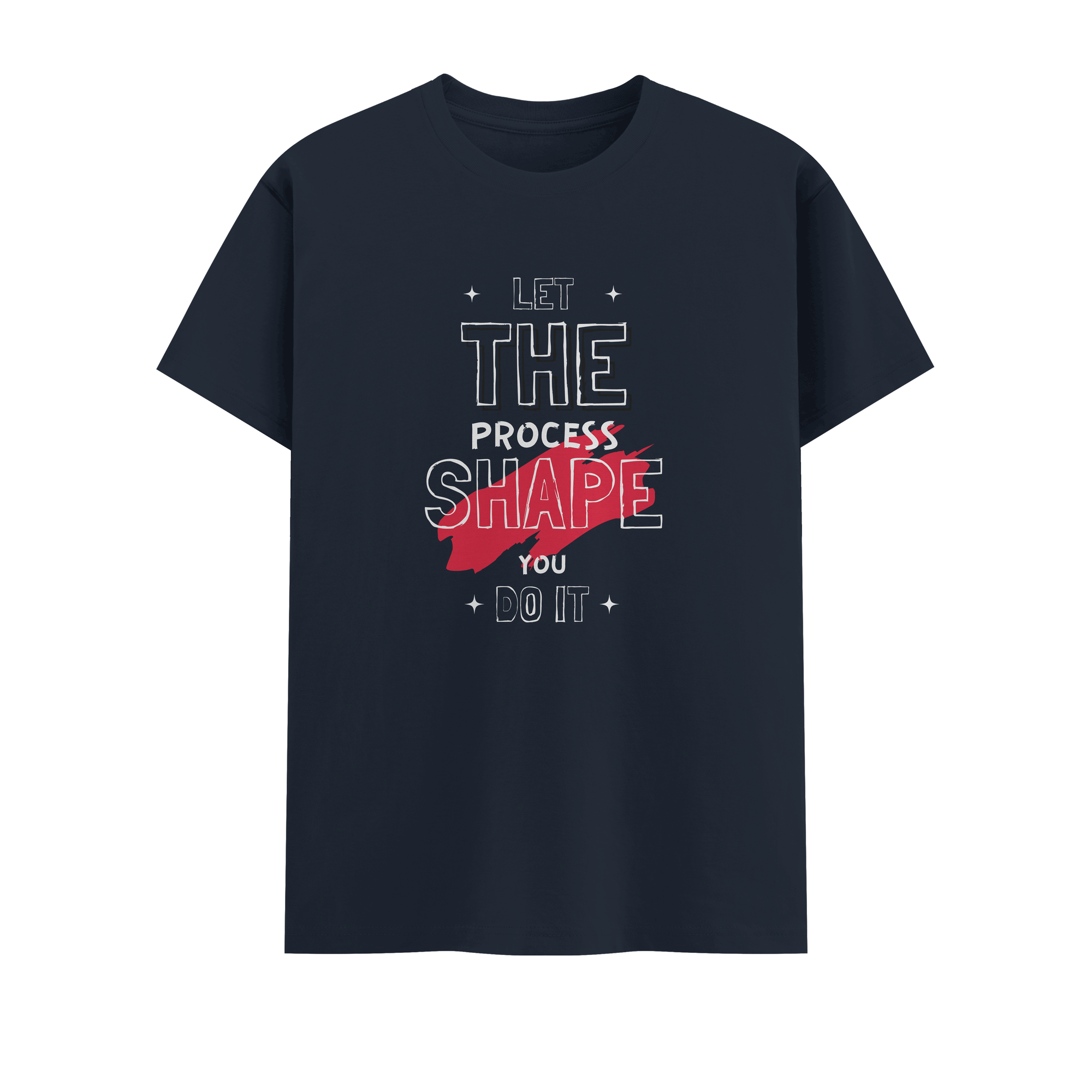 let the process shape you Crew T-Shirt