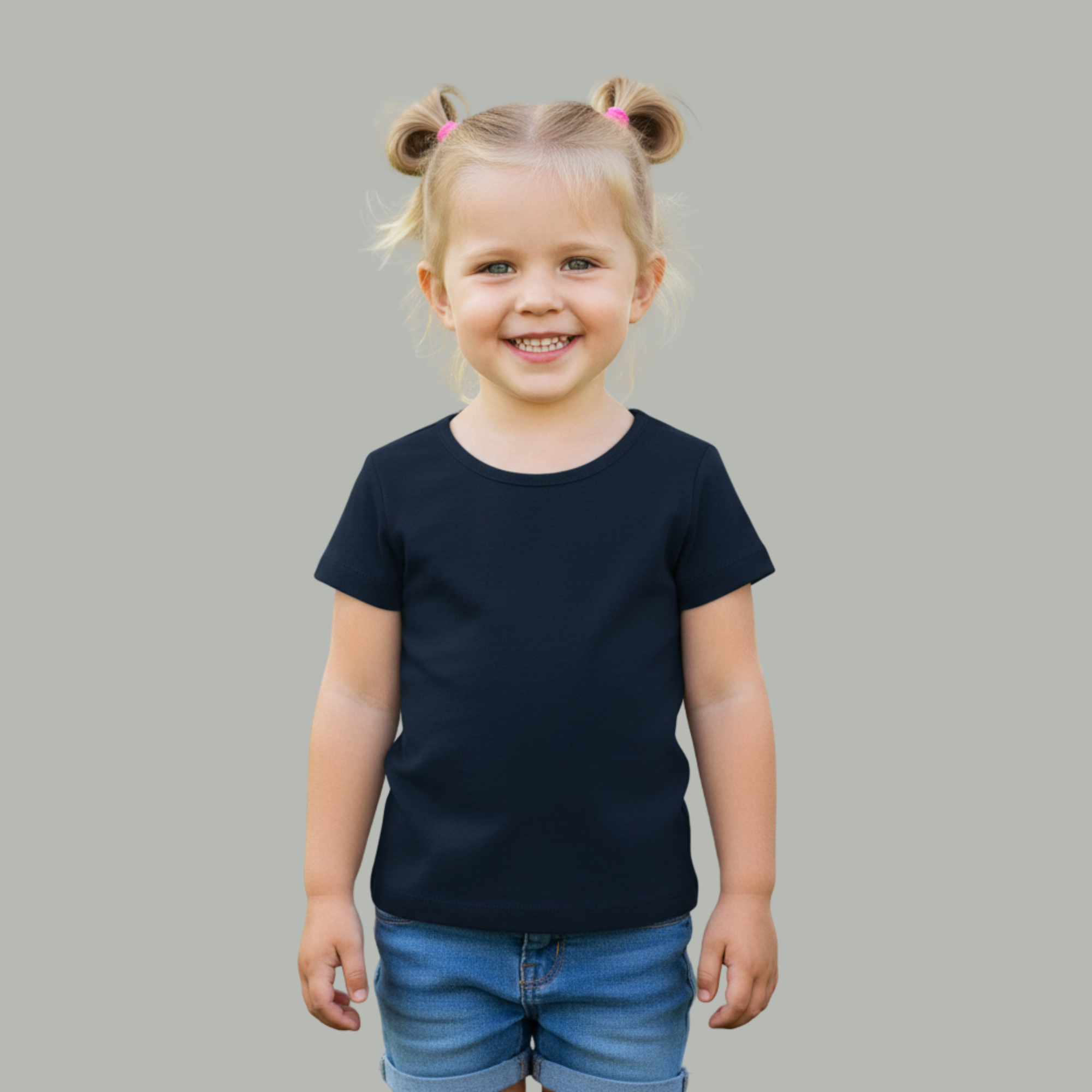 Girl's Crew Neck T-Shirt