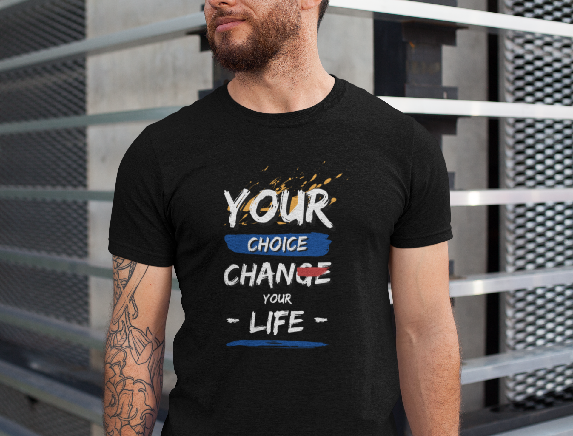 your choice change your life Crew T-Shirt