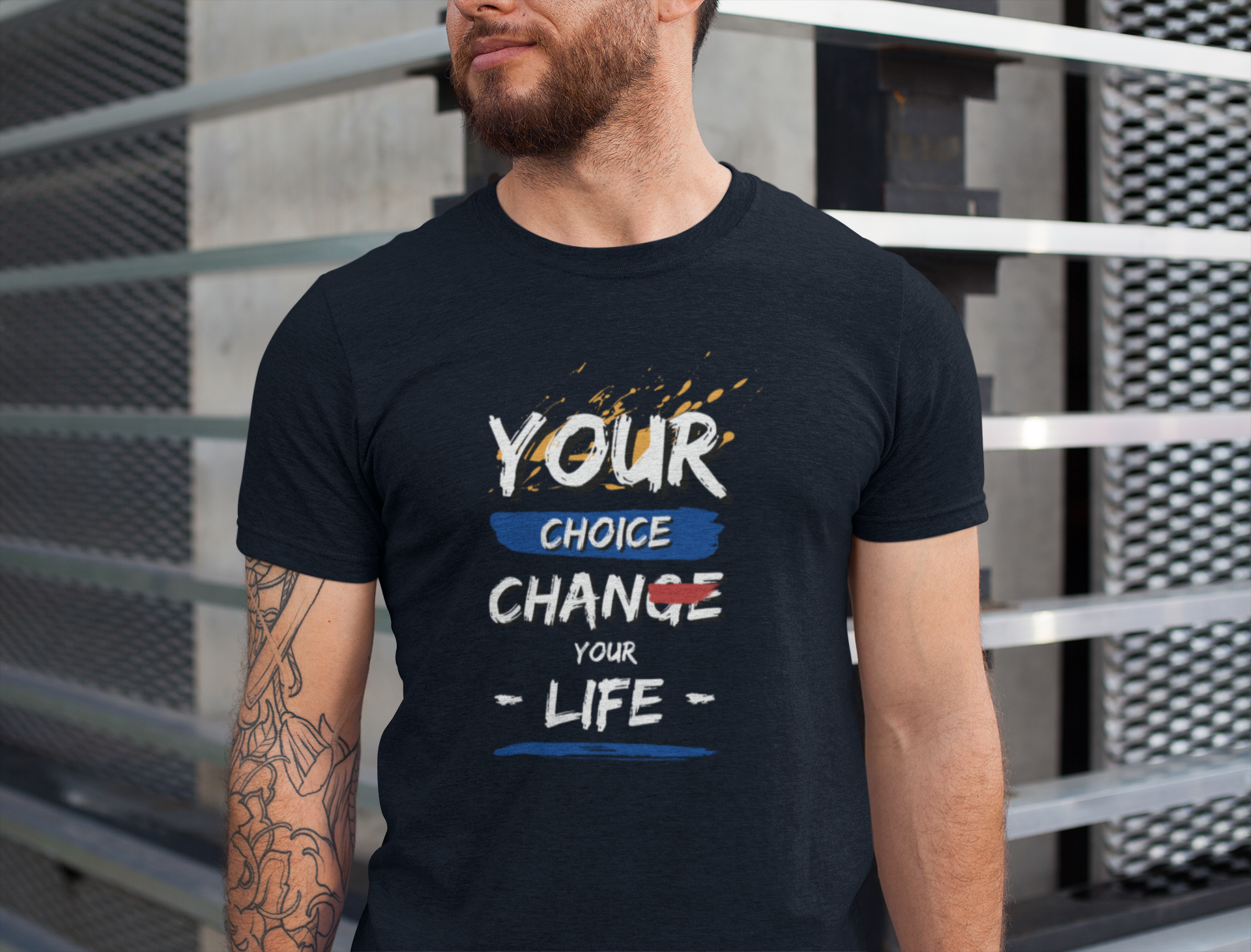 your choice change your life Crew T-Shirt