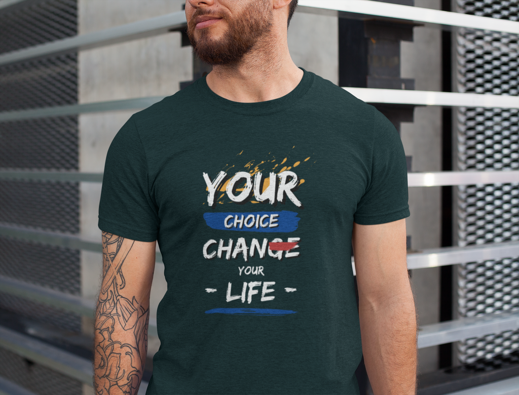 your choice change your life Crew T-Shirt