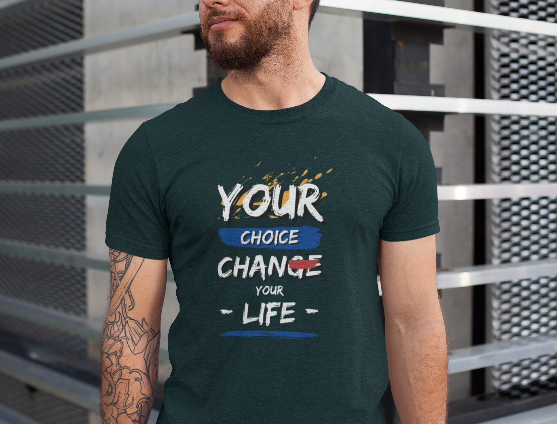 your choice change your life Crew T-Shirt