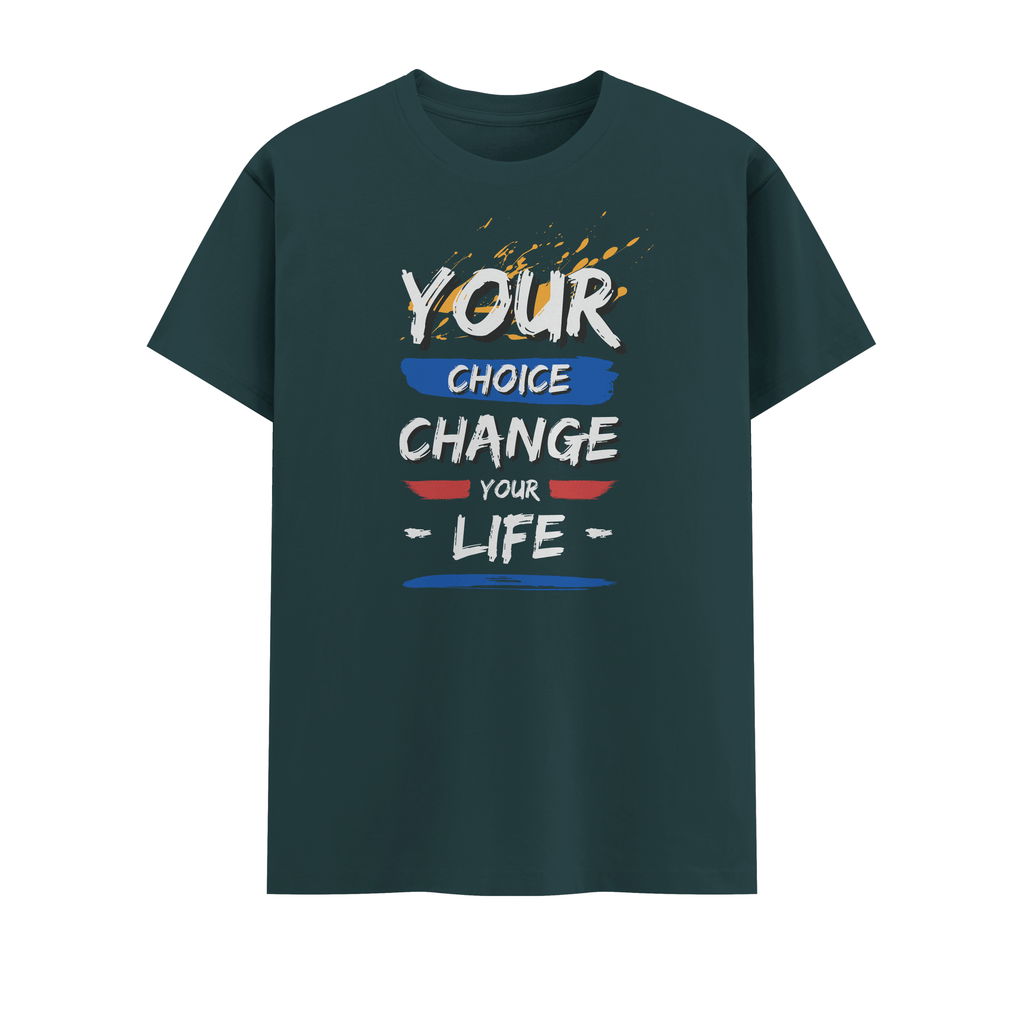 your choice change your life Crew T-Shirt
