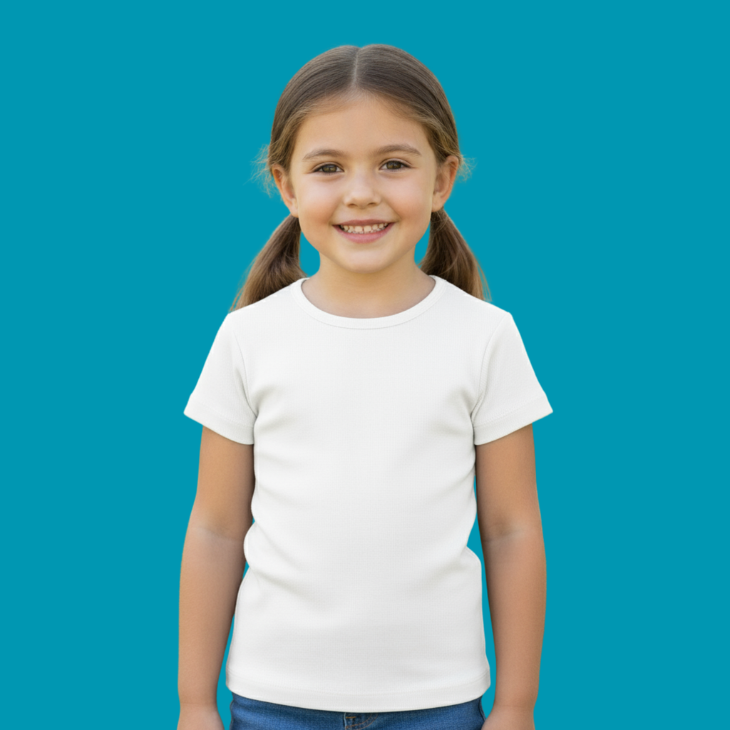 Girl's Crew Neck T-Shirt
