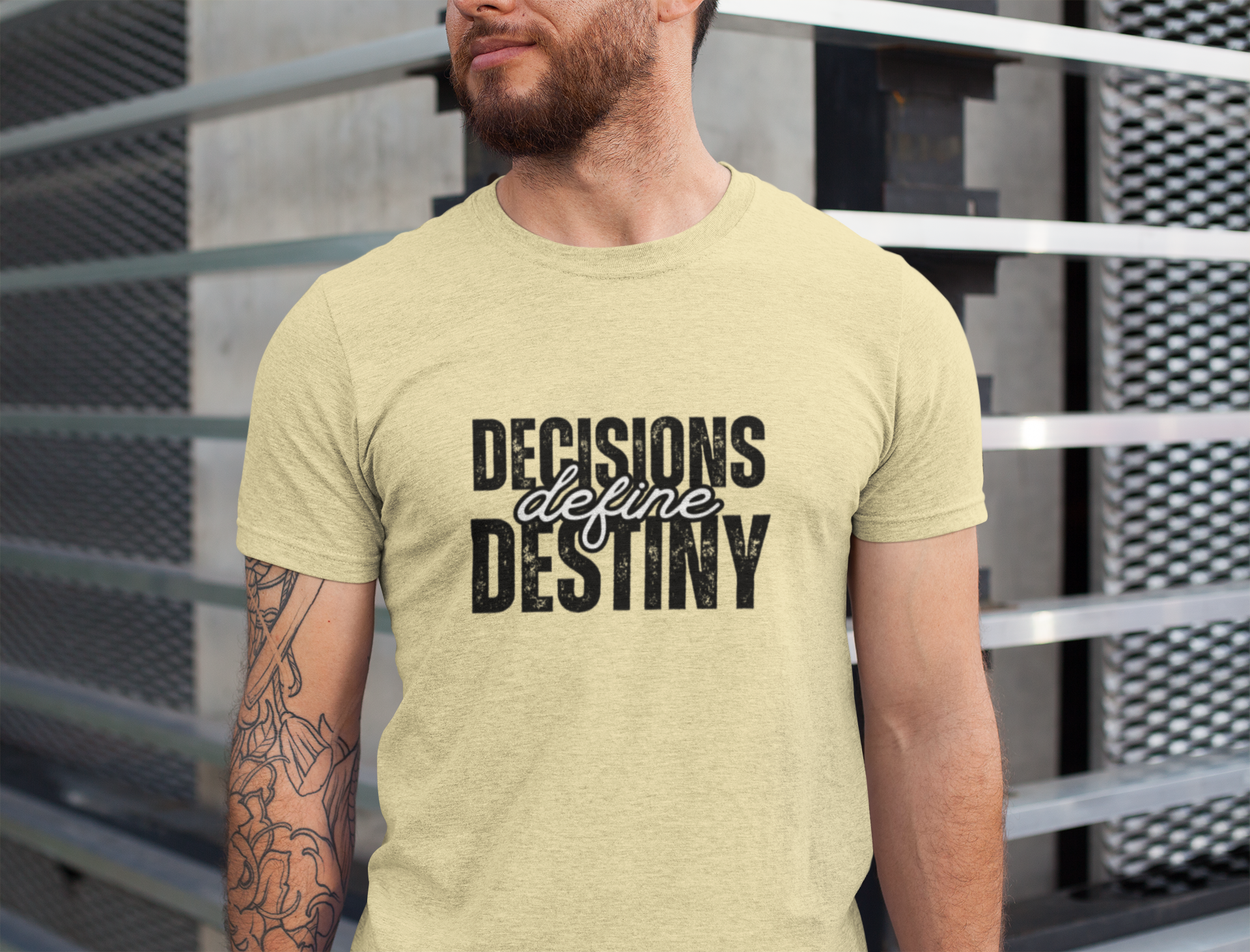 decisions define destiny Crew T-Shirt