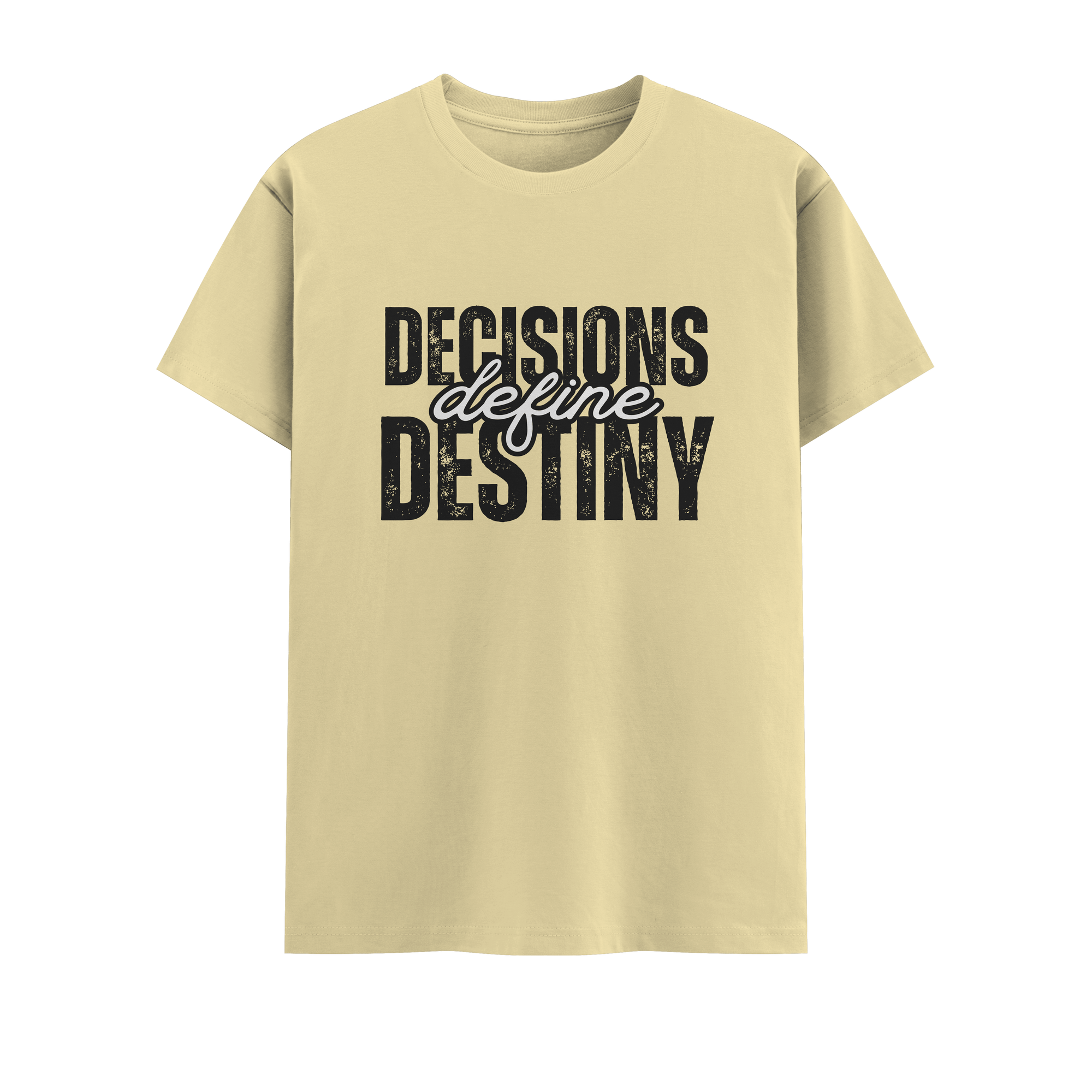 decisions define destiny Crew T-Shirt