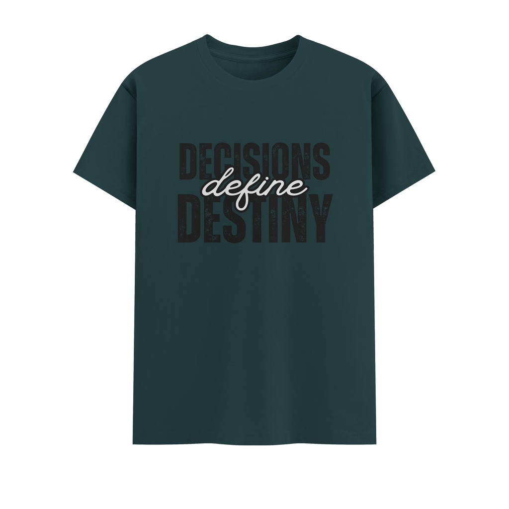 decisions define destiny Crew T-Shirt