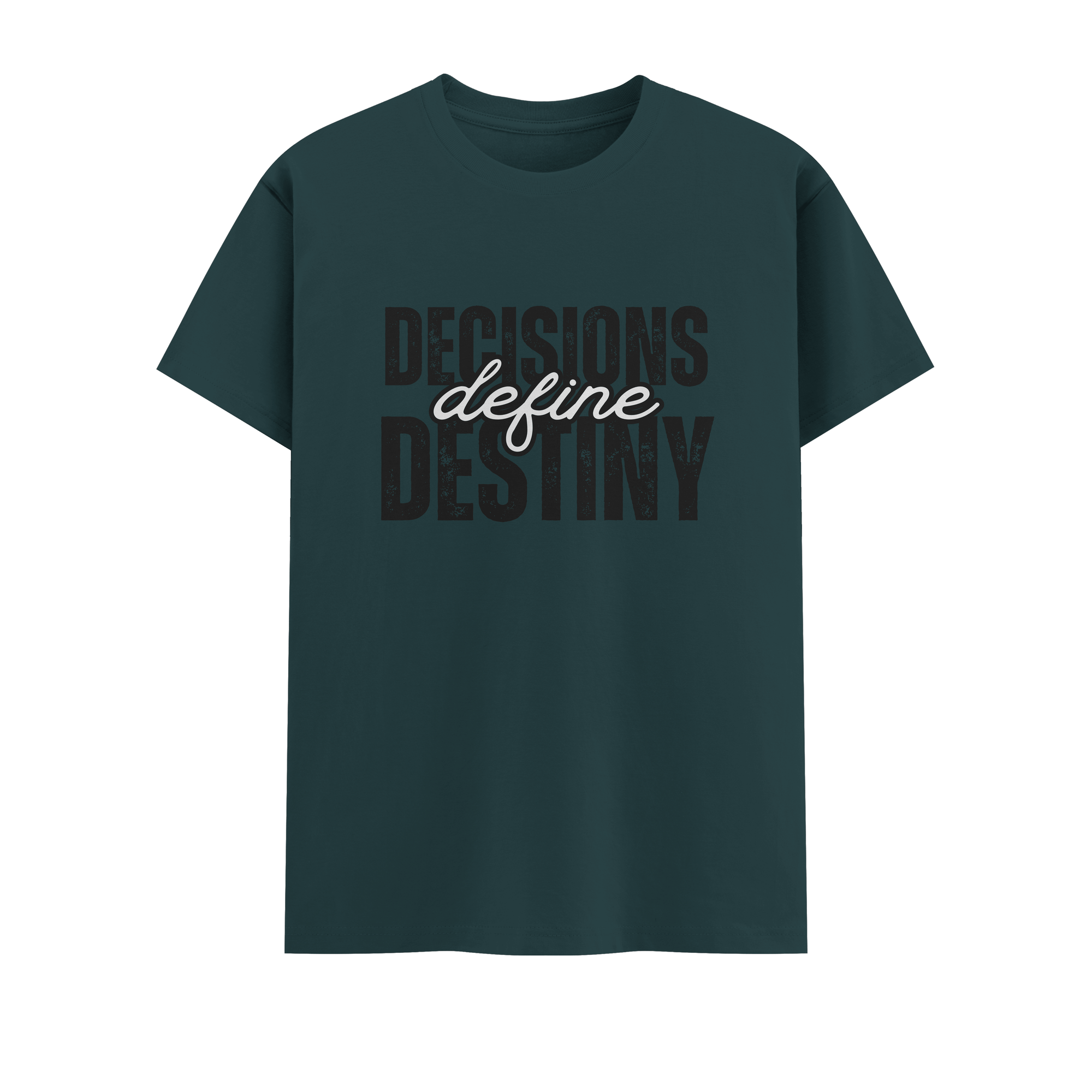 decisions define destiny Crew T-Shirt