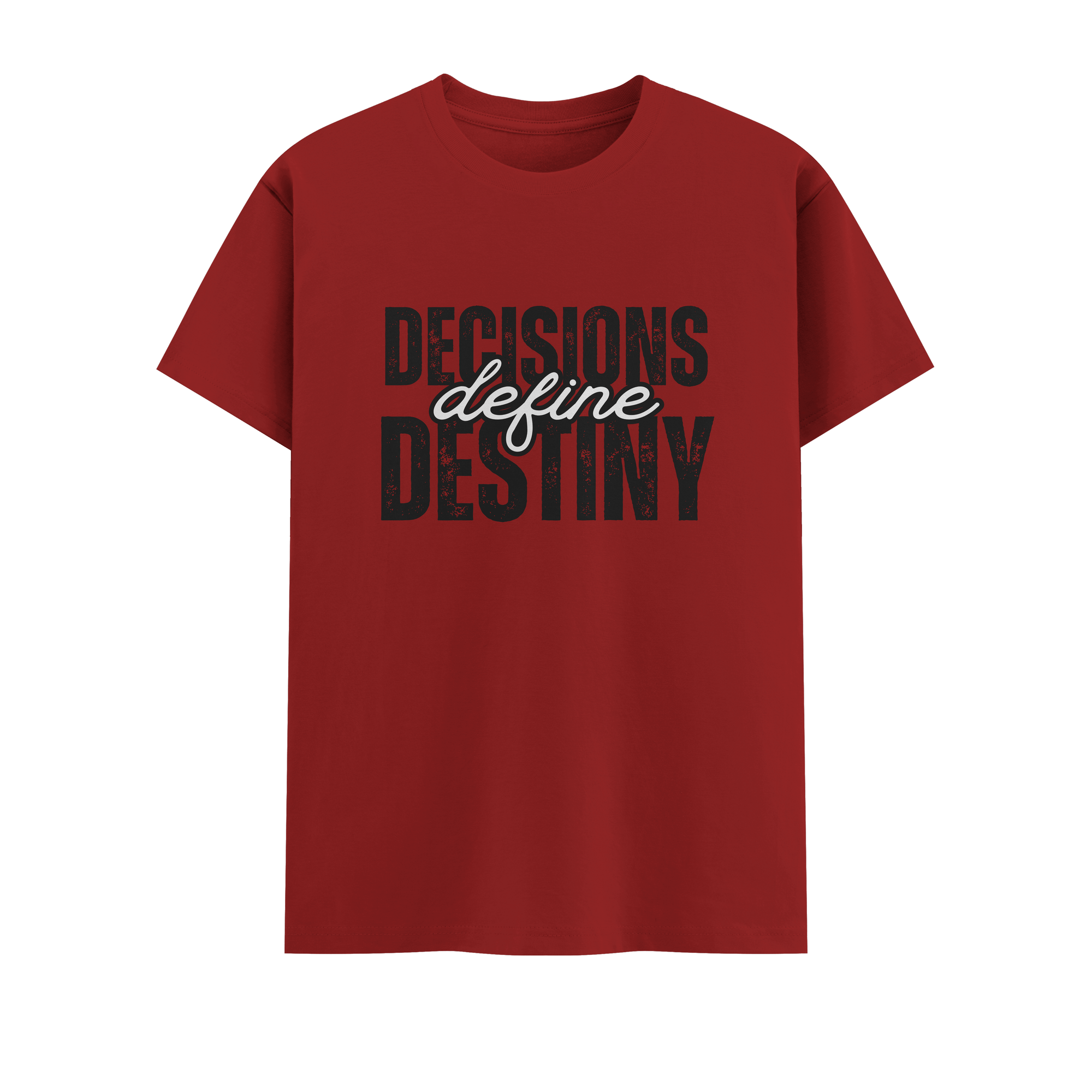 decisions define destiny Crew T-Shirt