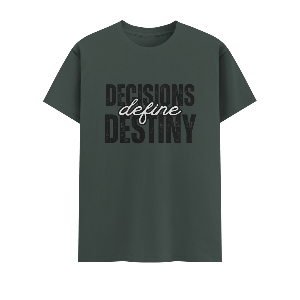 decisions define destiny Crew T-Shirt
