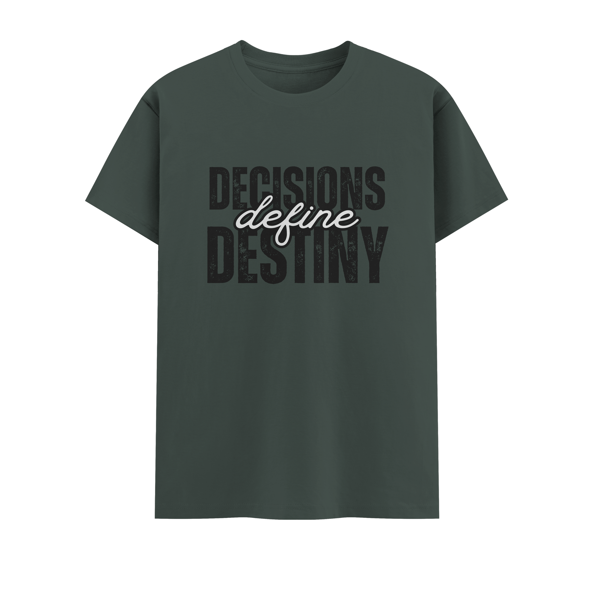 decisions define destiny Crew T-Shirt