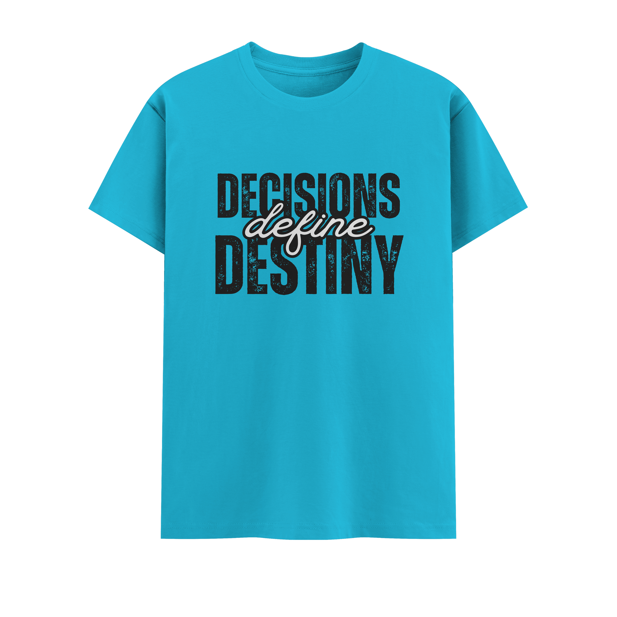 decisions define destiny Crew T-Shirt