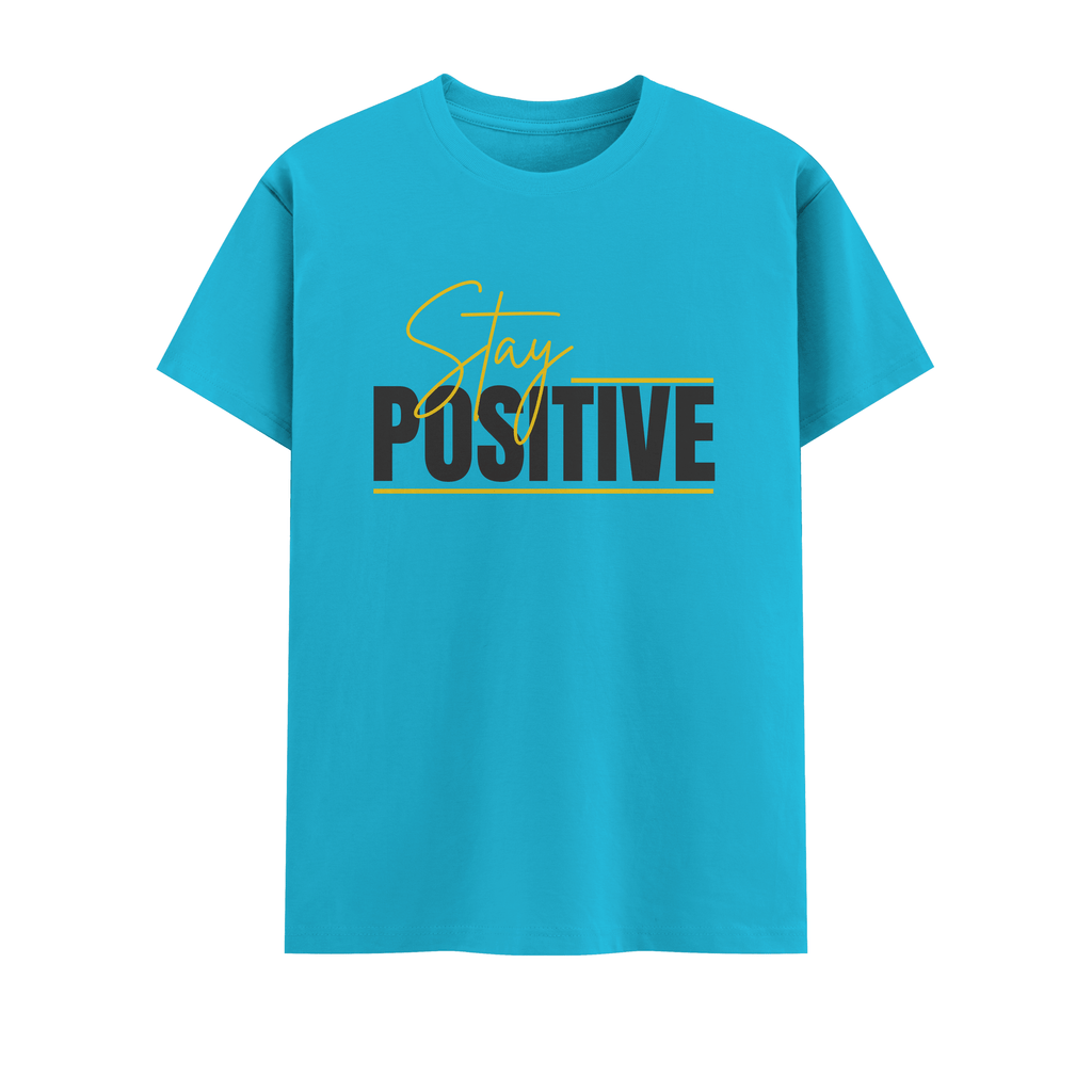 stay positive Crew T-Shirt