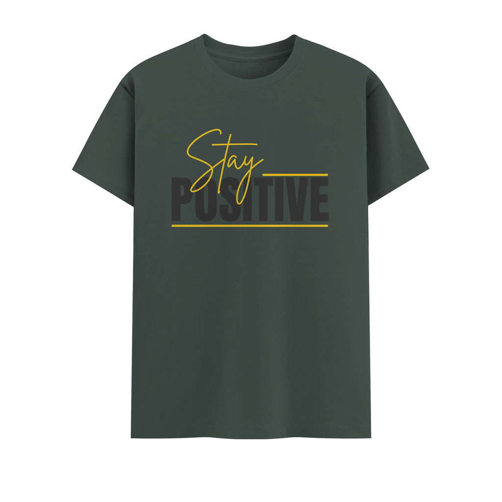 stay positive Crew T-Shirt