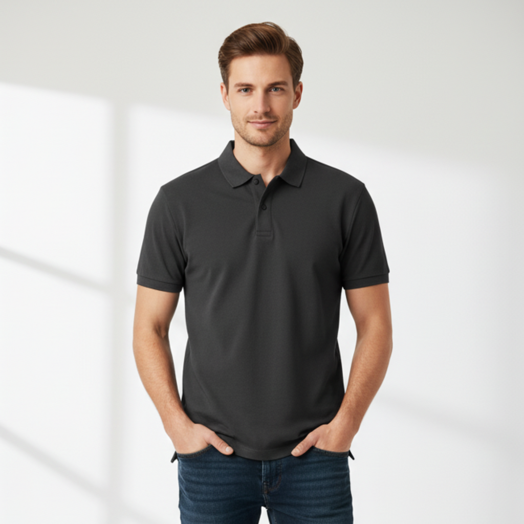 Black Polo T-shirt