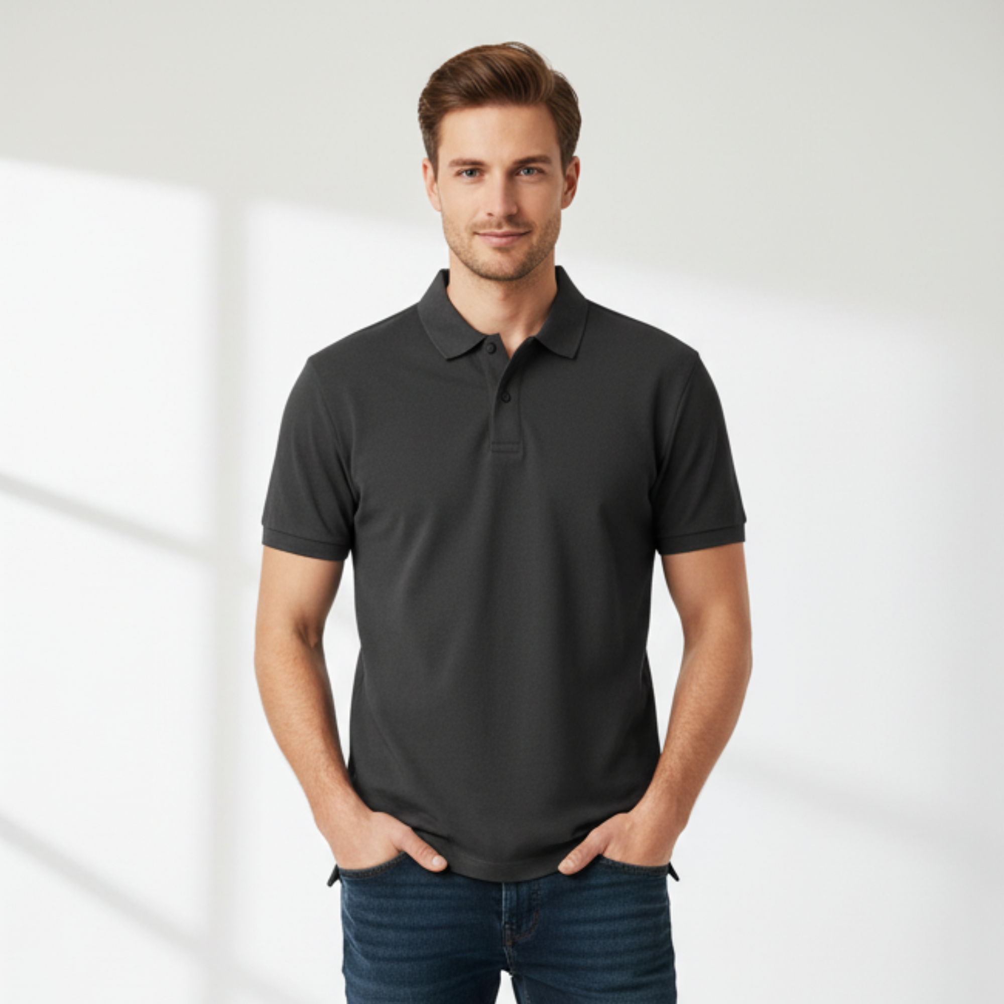 Black Polo T-shirt