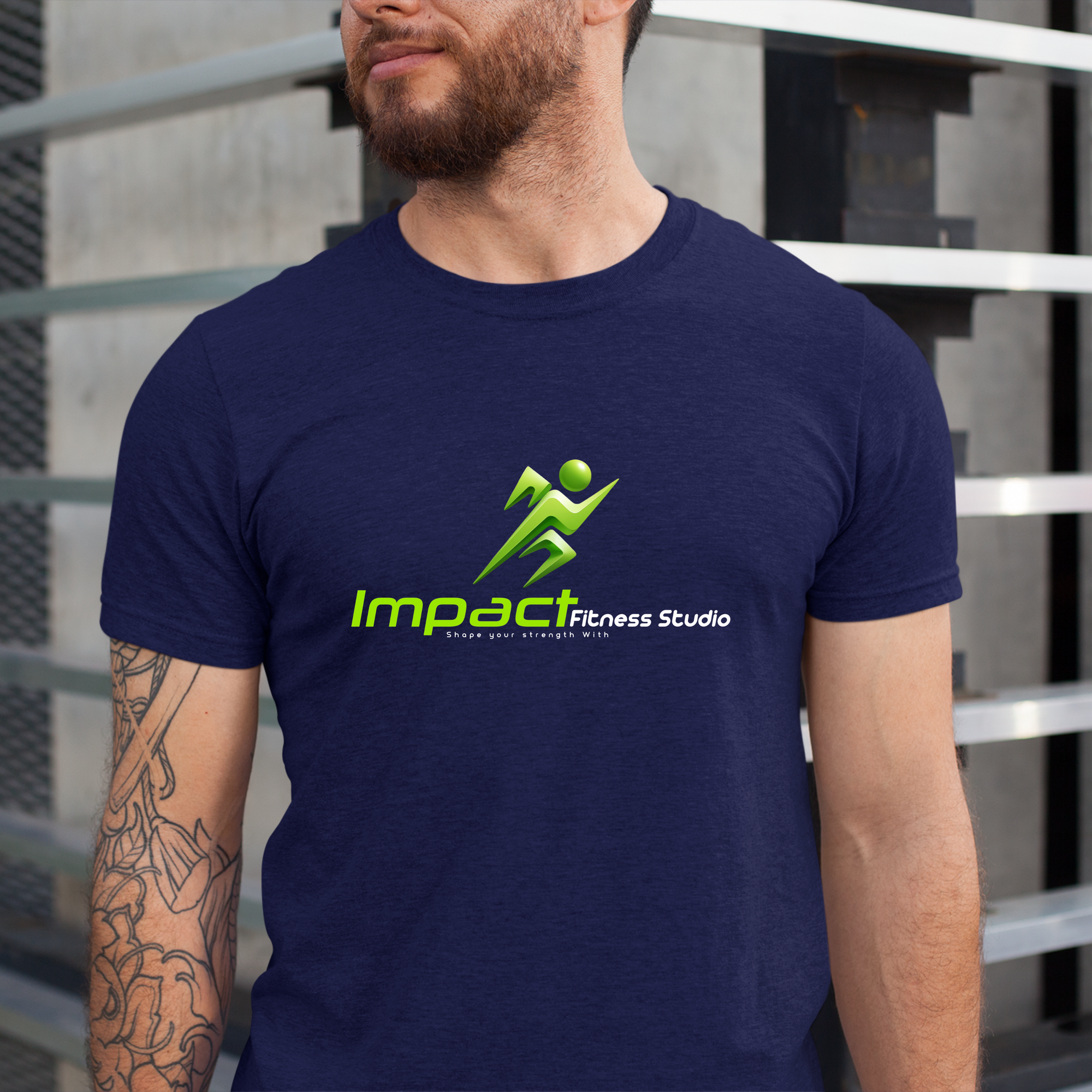 Impact Fitness Gym Classic Crew T-Shirt