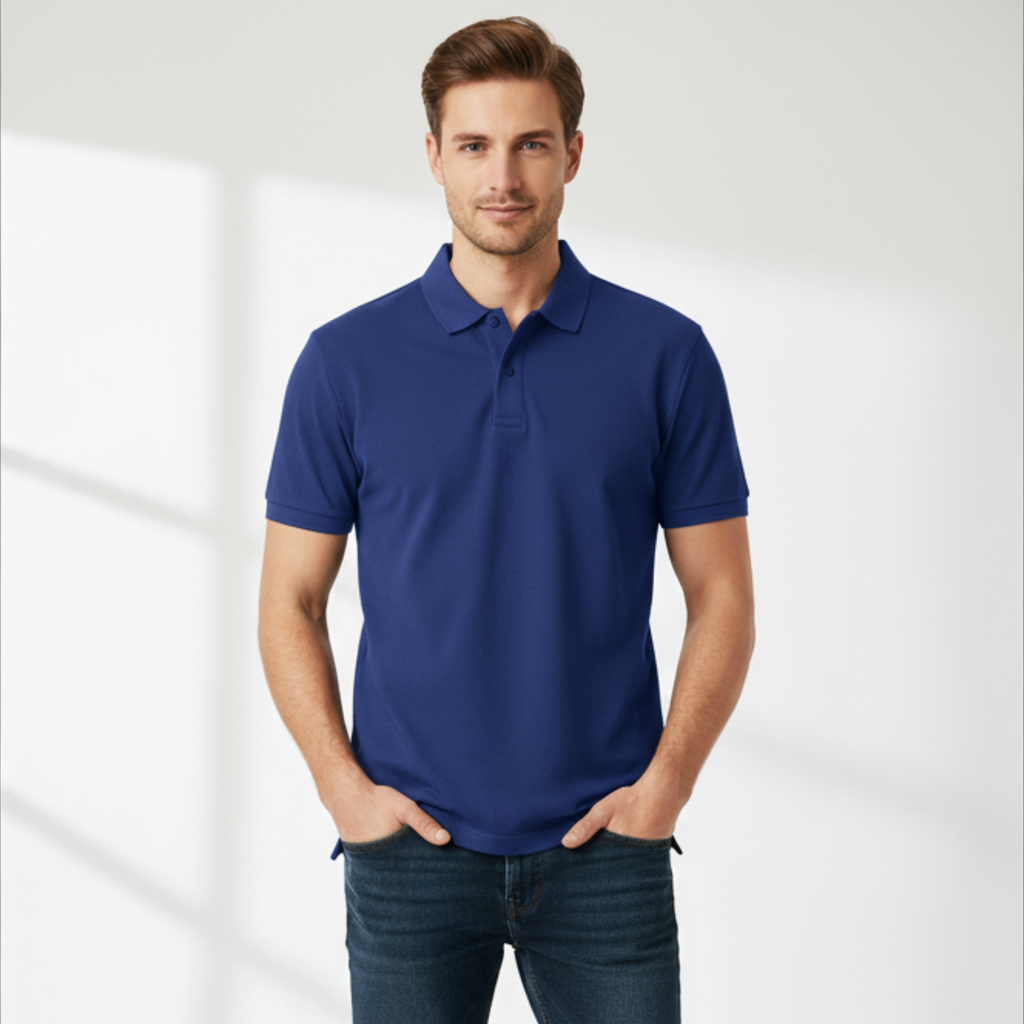 Royal Blue Polo T-shirt