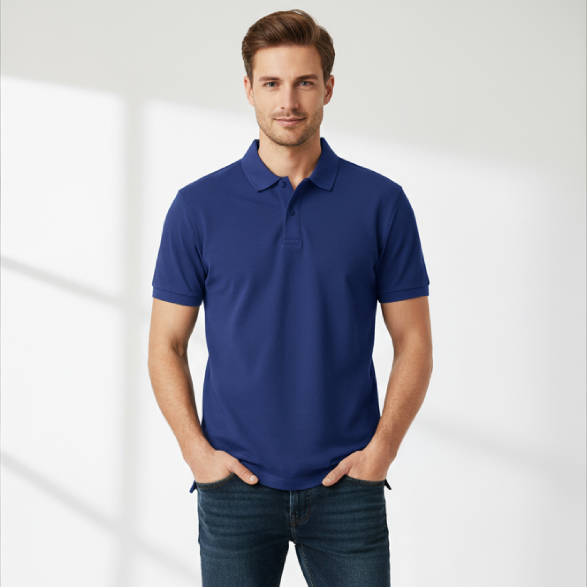 Royal Blue Polo T-shirt