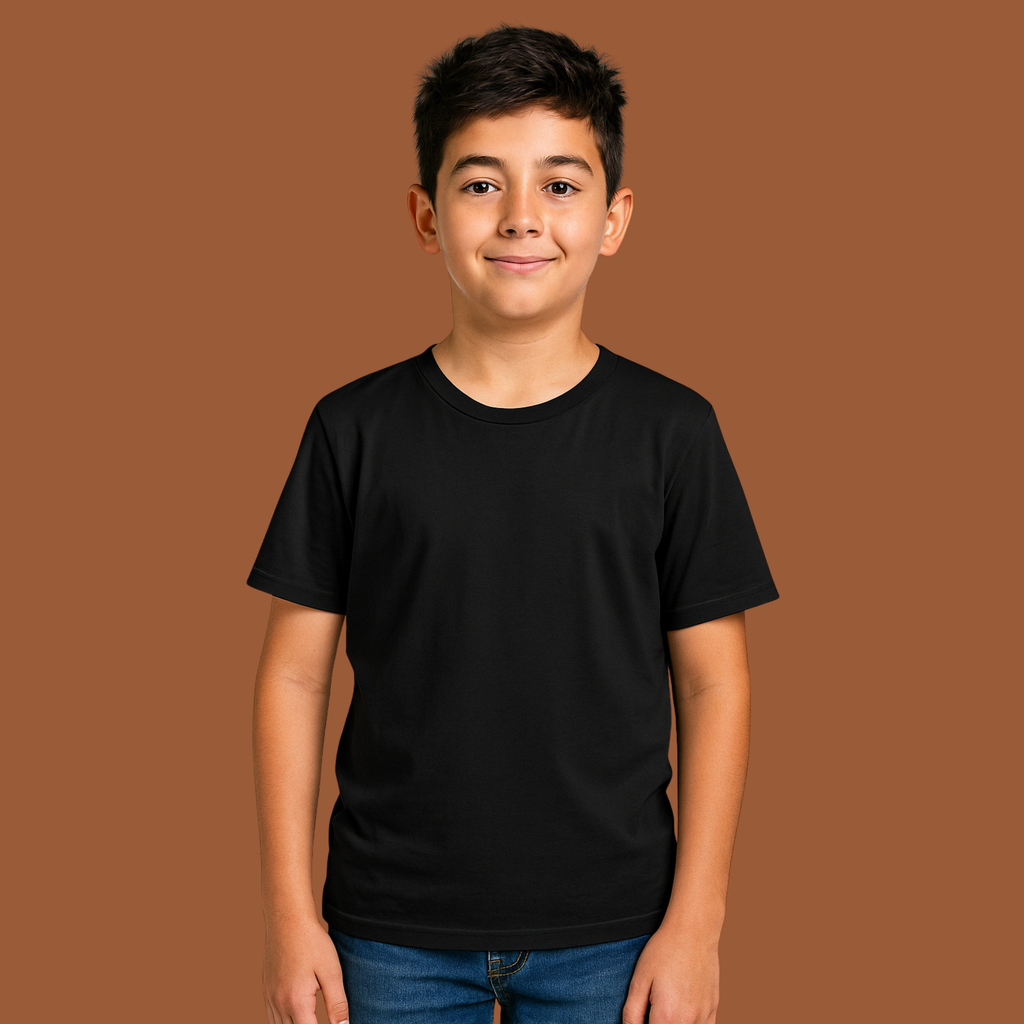 Boy's Crew Neck T-Shirt