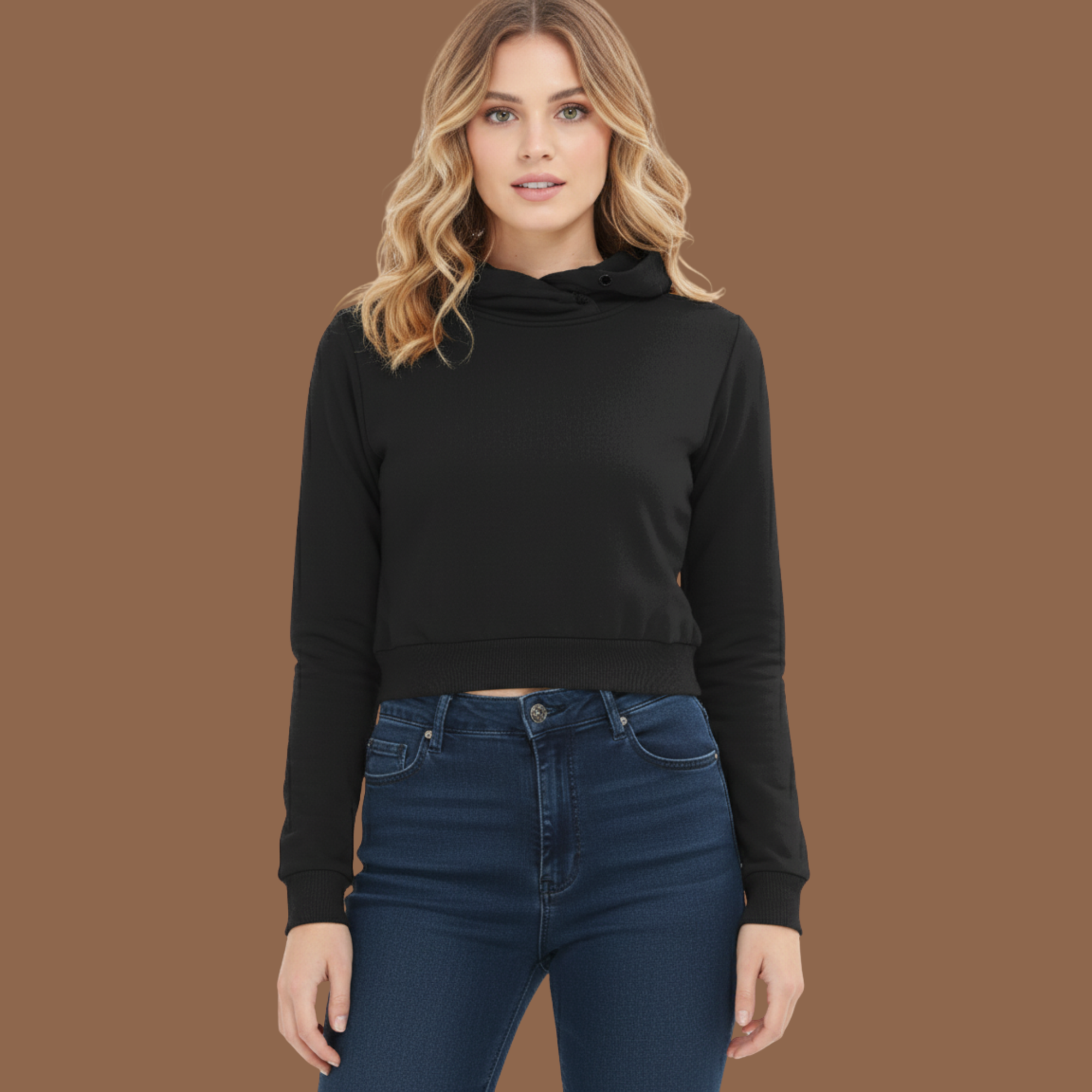Female Cropped Hoodie
