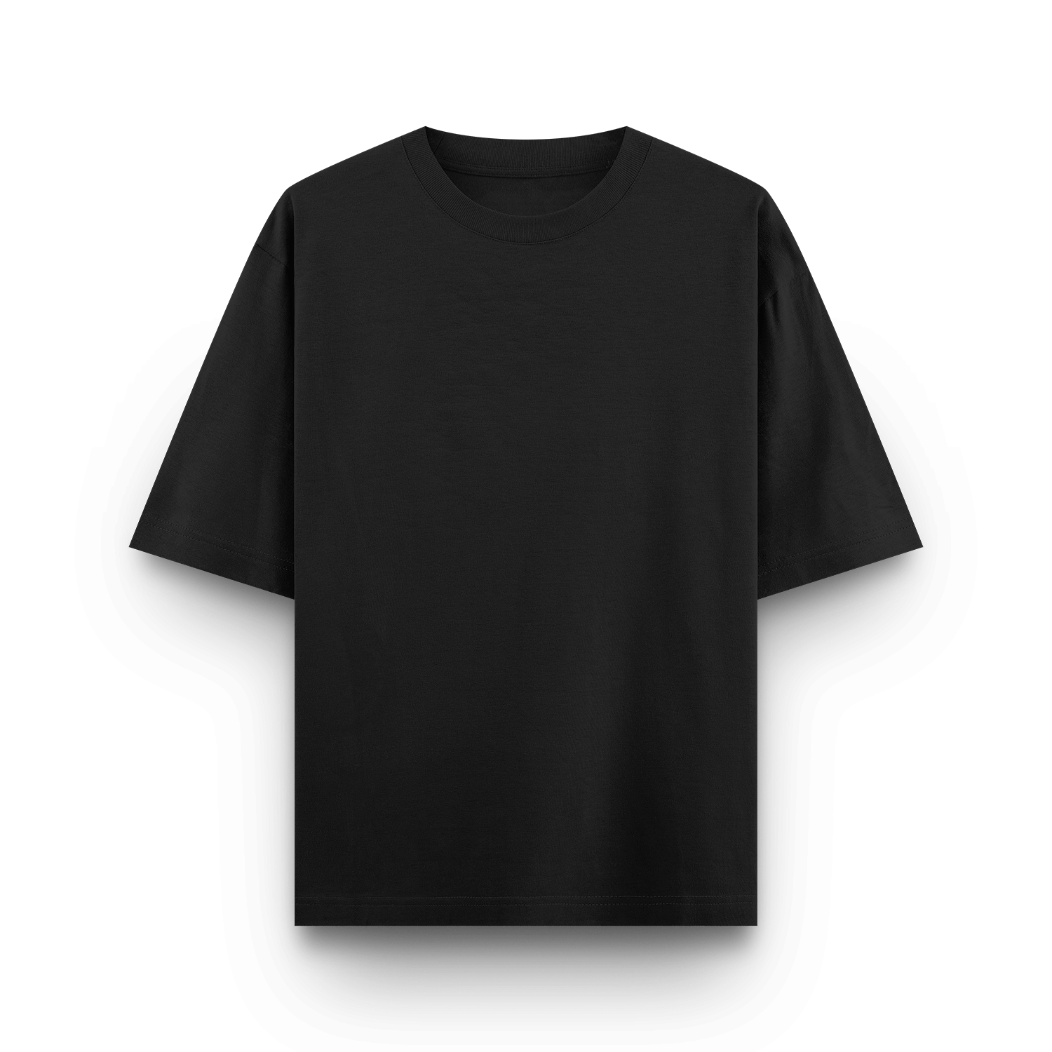 Male Oversized Classic T-Shirt Black