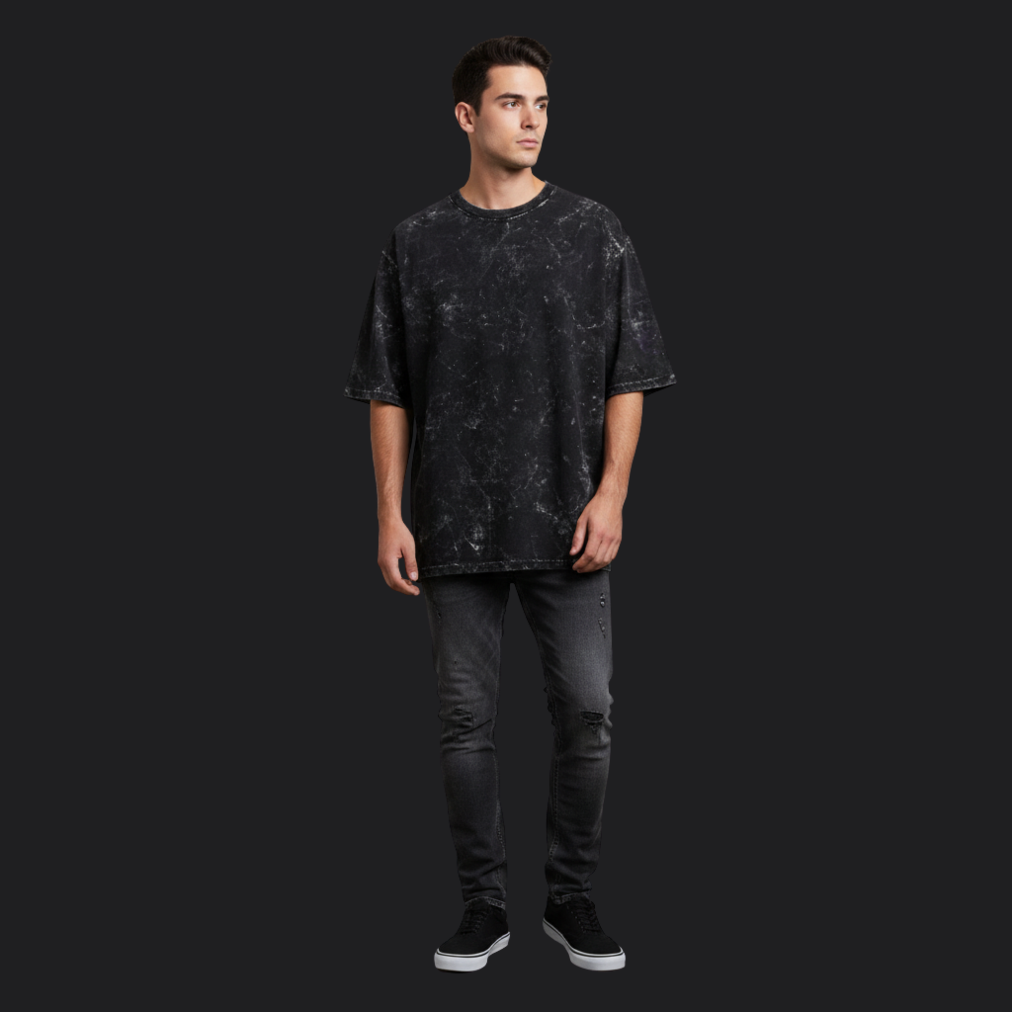 Acid Washed Oversized Tee