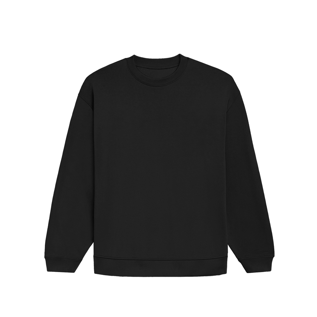 Unisex Oversized Sweatshirt Black