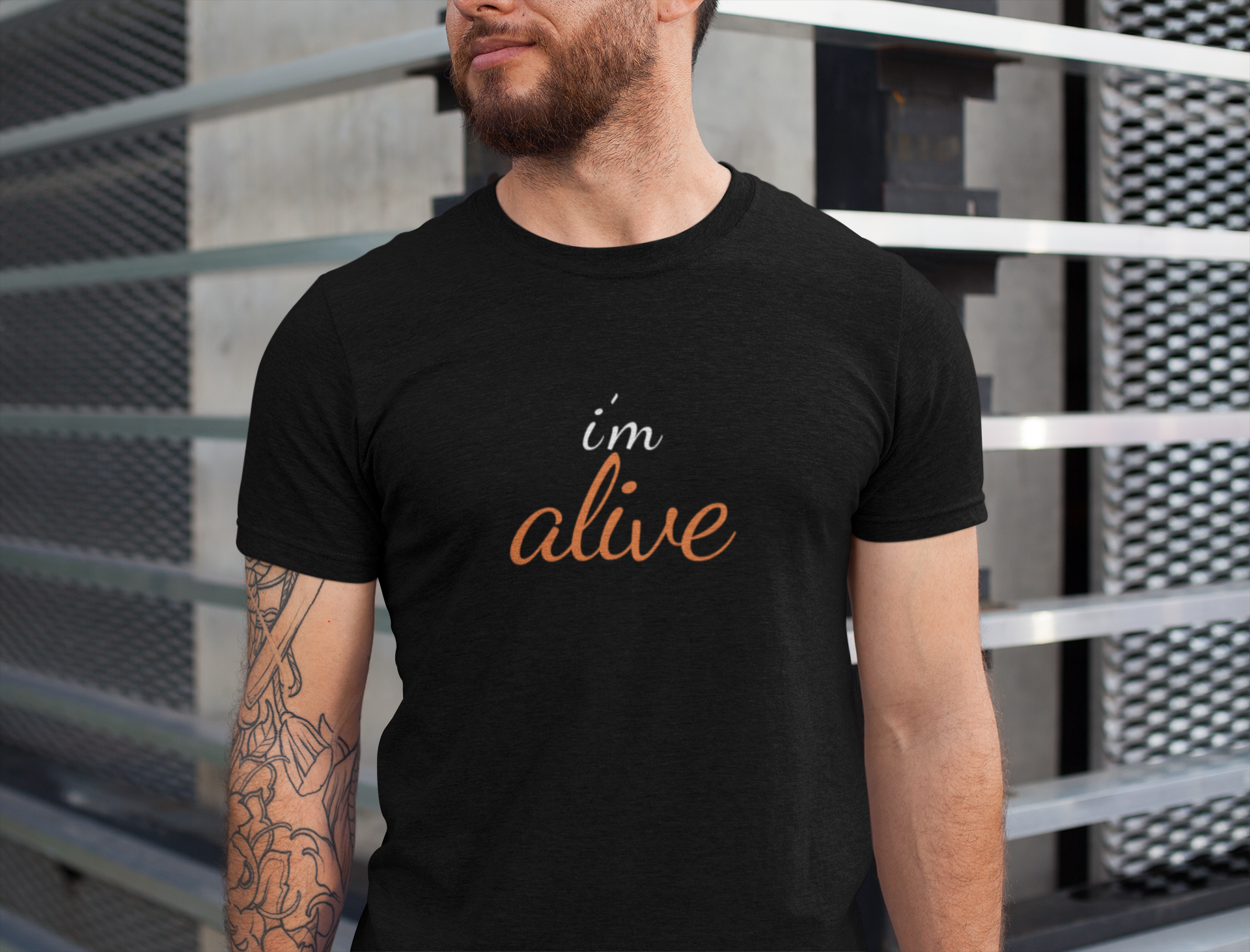 i'm alive Crew T-Shirt