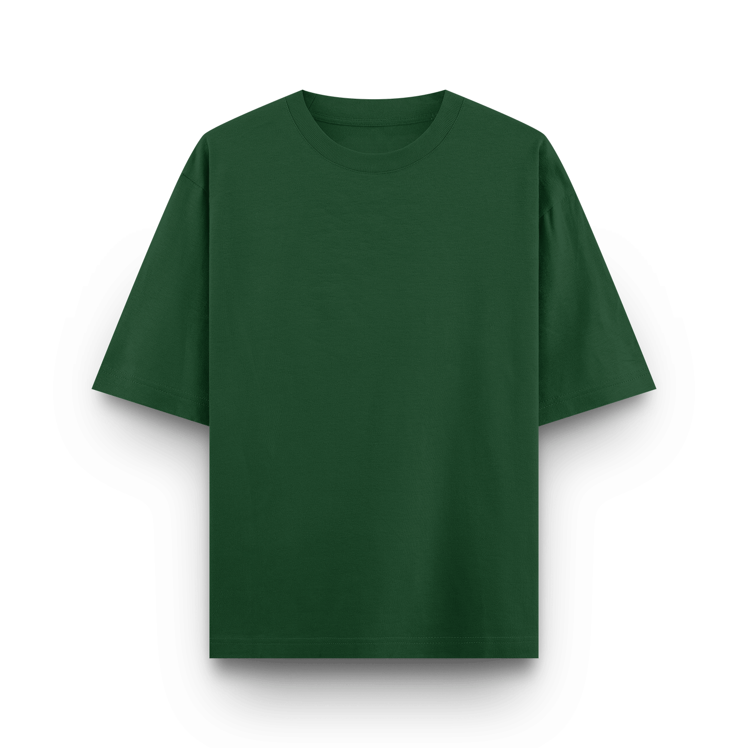 Male Oversized Classic T-Shirt BottleGreen