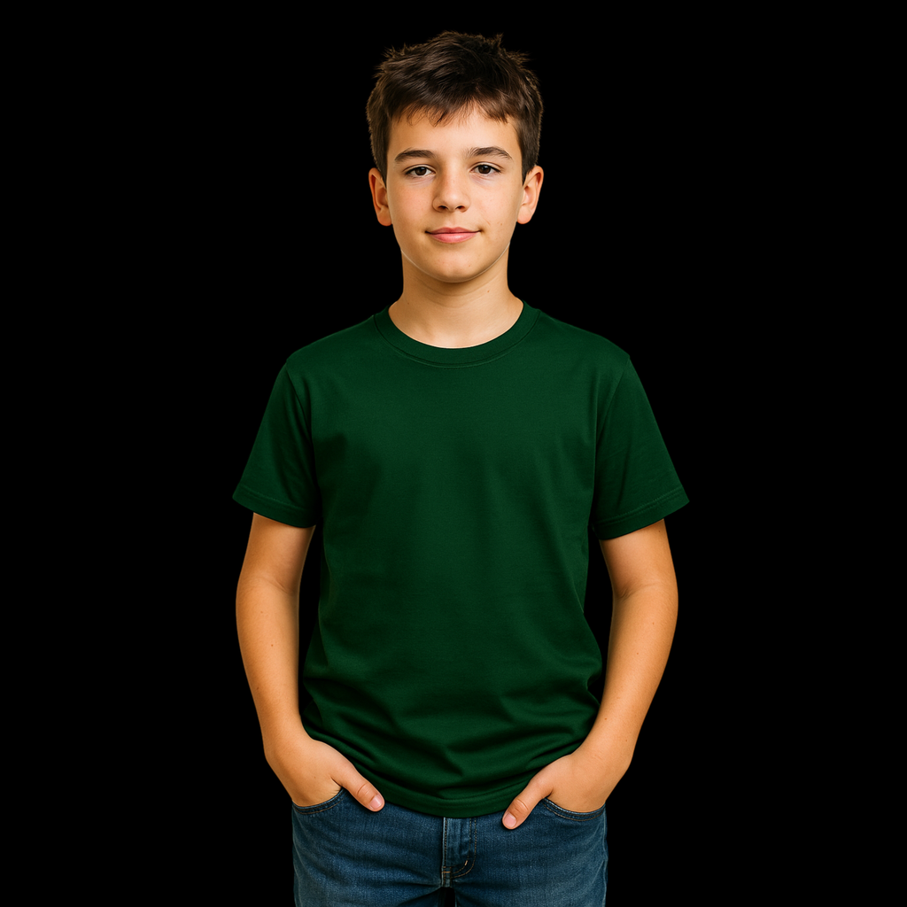 Boy's Crew Neck T-Shirt