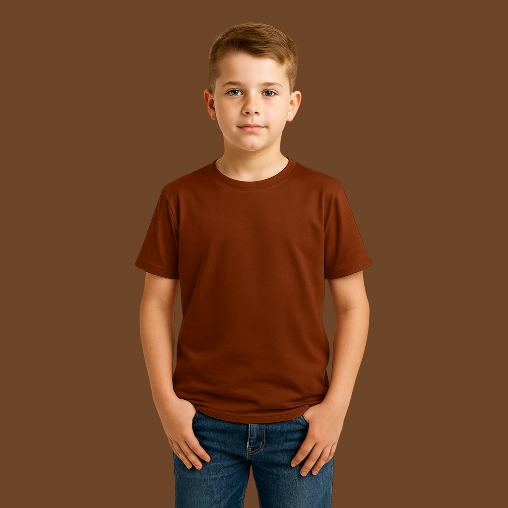 Boy's Crew Neck T-Shirt